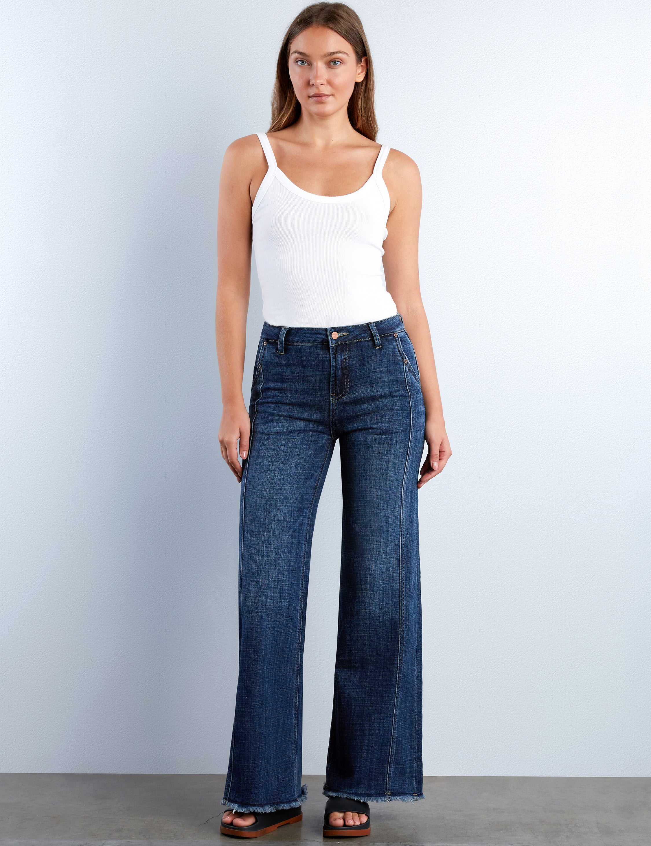 Mighty High Rise Wide Leg