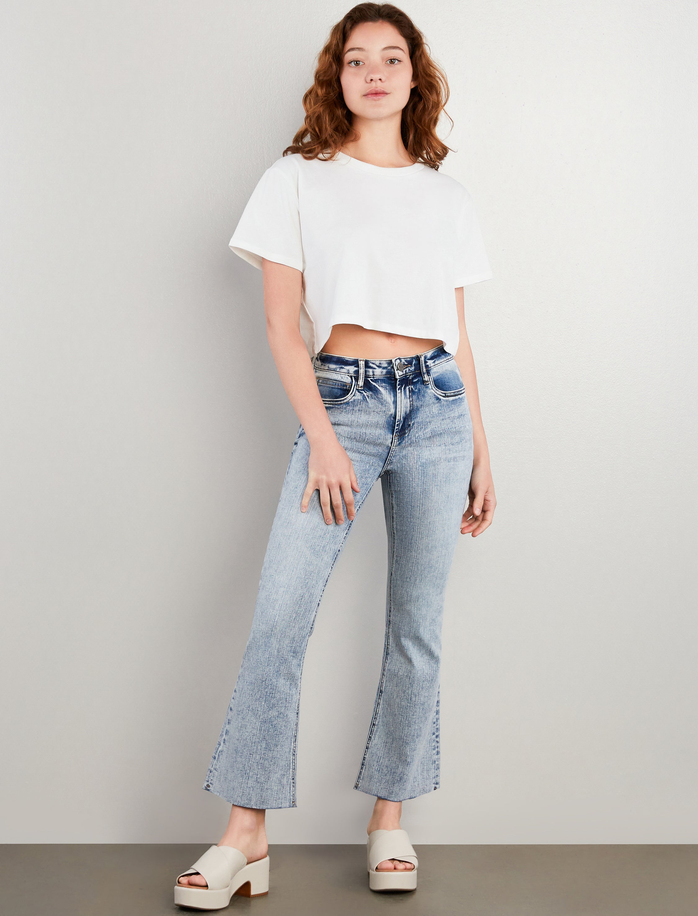 Fun Mid Rise Slim Flare