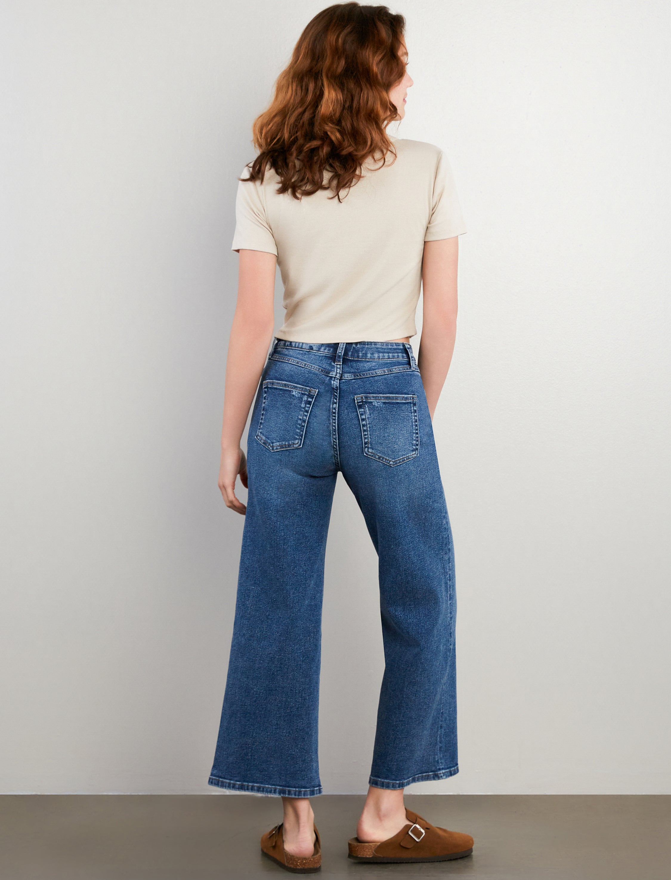 Merry Cropped HR Jeans