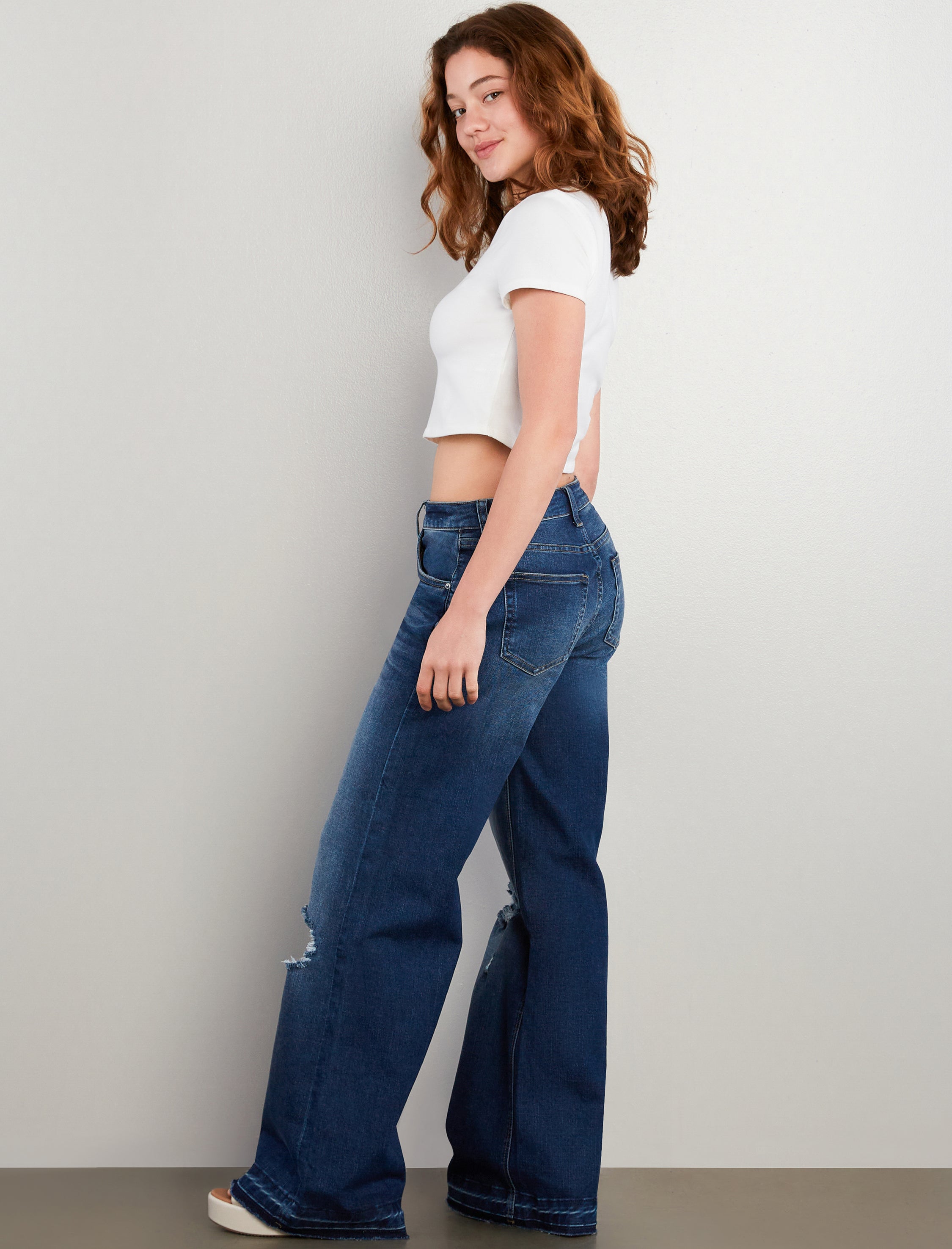 Deconstructed Wide Leg