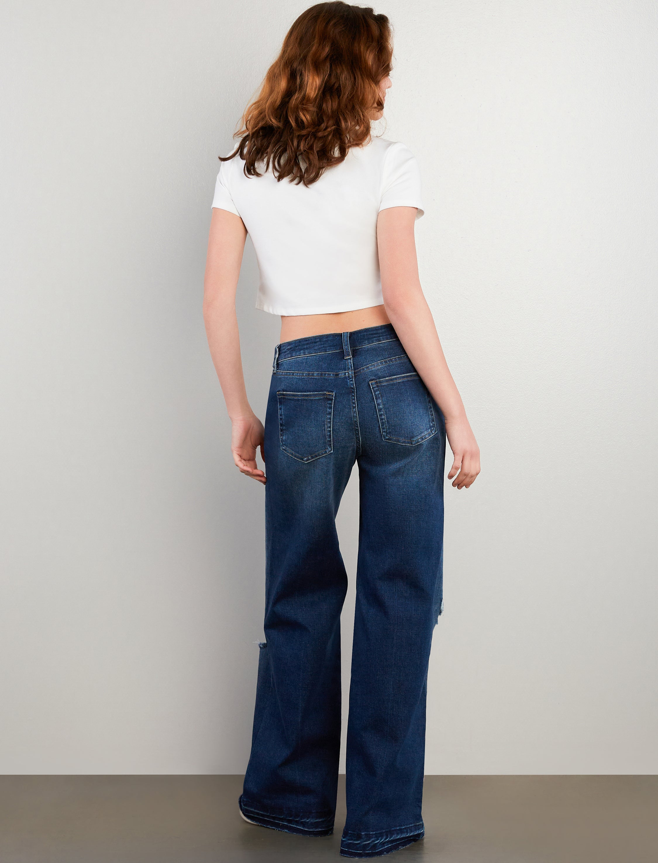 Deconstructed Wide Leg