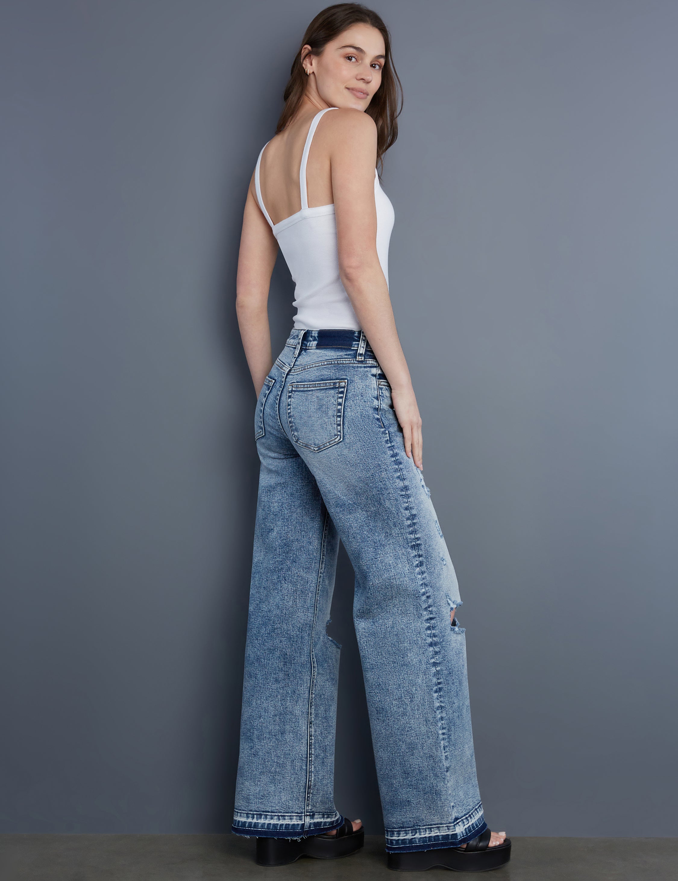 Deconstructed Wide Leg