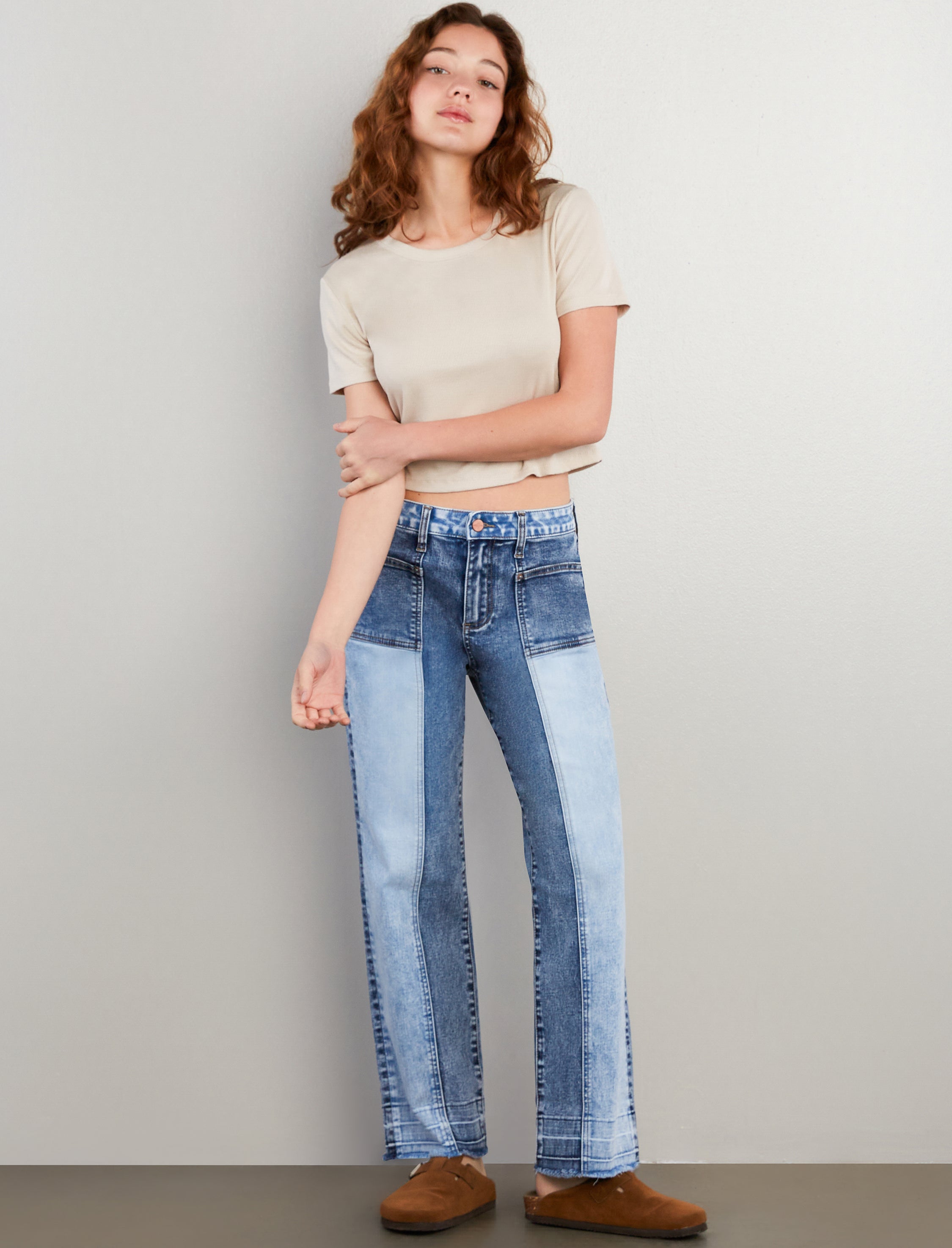 Pieced Released Straight