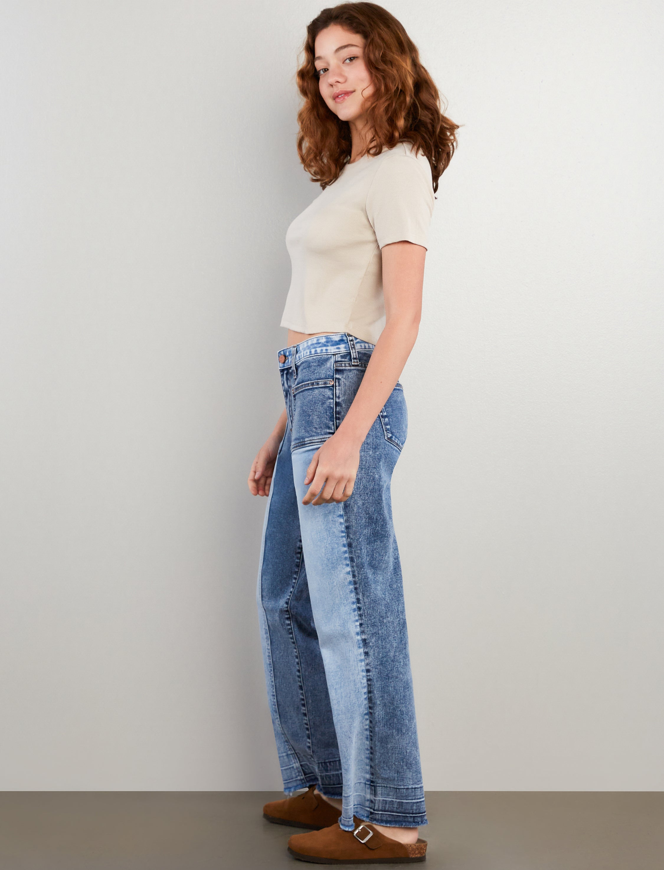 Pieced Released Straight