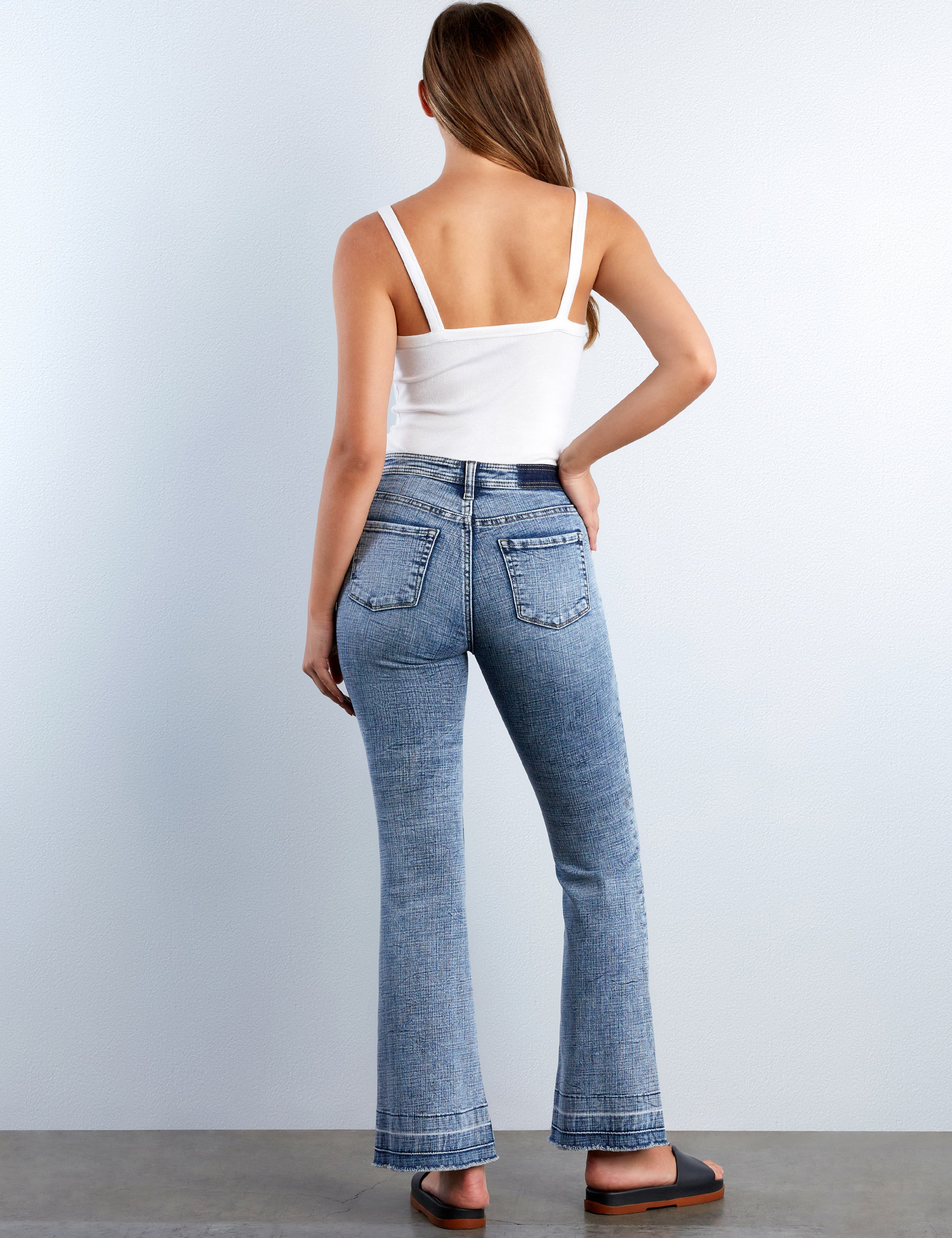 Released Hem Crop Flare