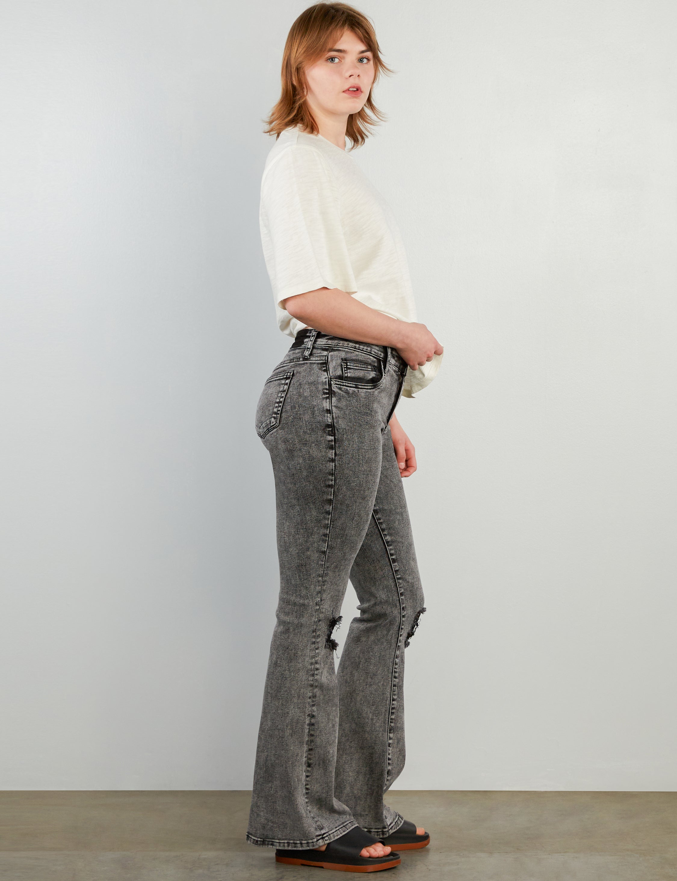 Chloe High Rise Flares