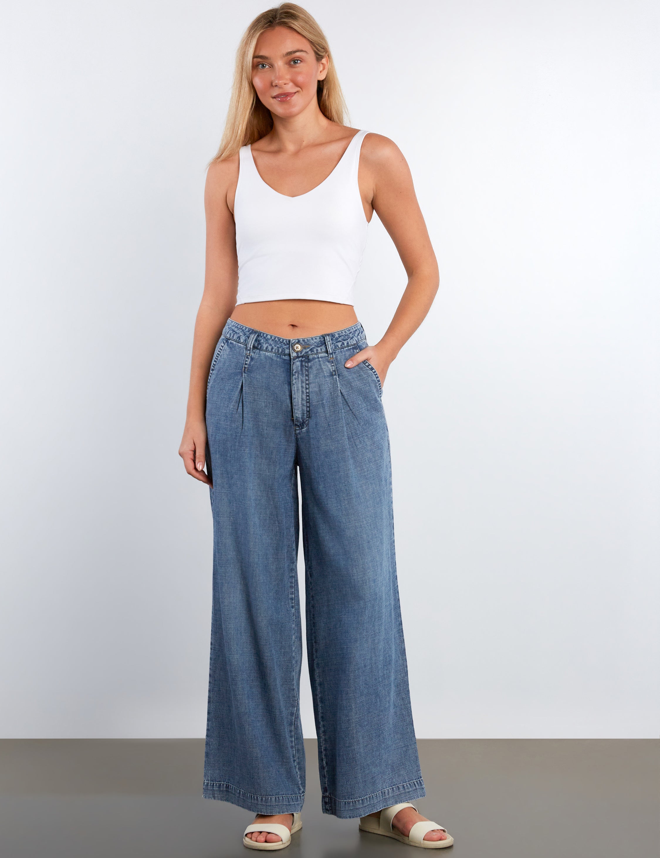 Chill Midrise Wide Leg