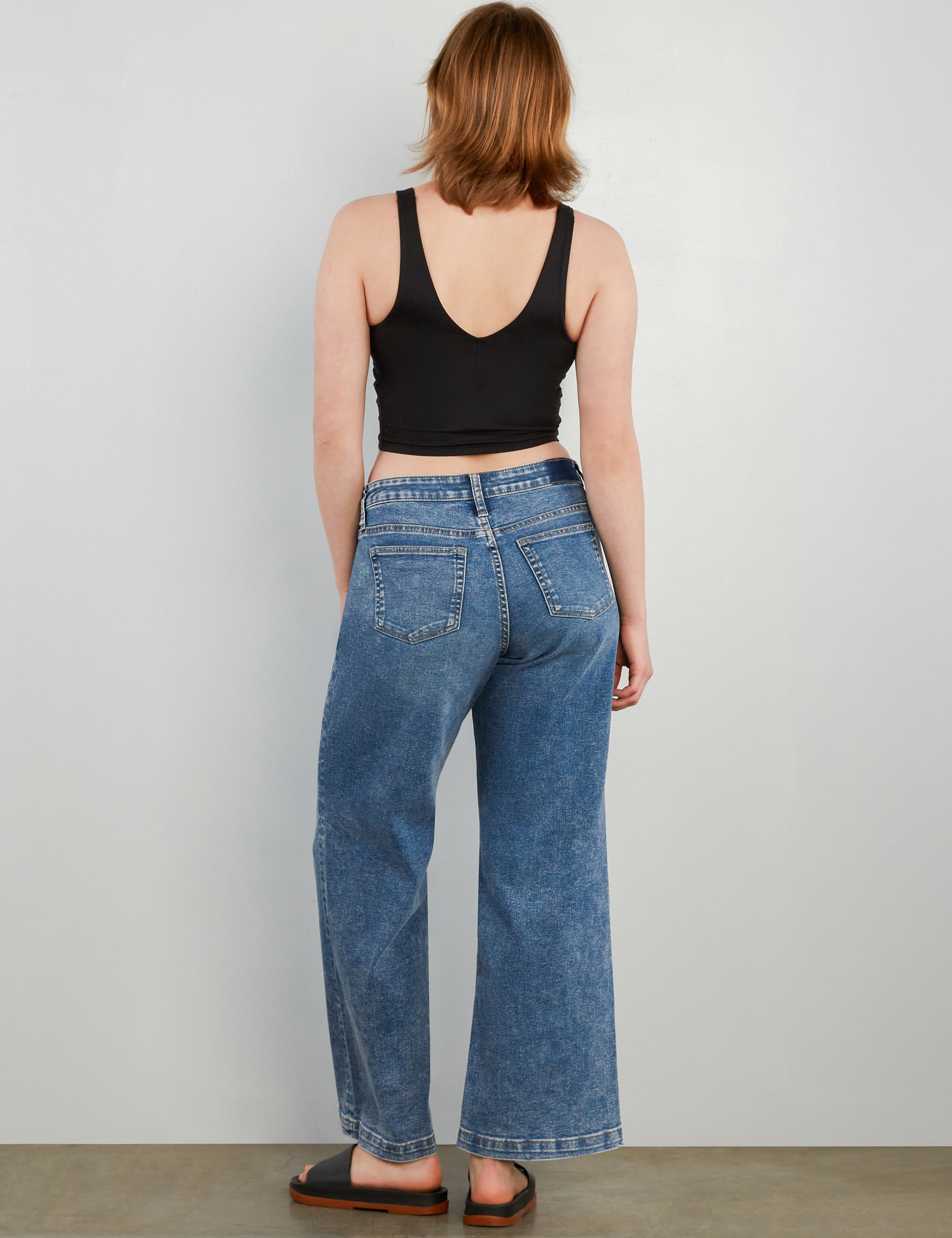 Clever Hi-Rise Straight Jeans