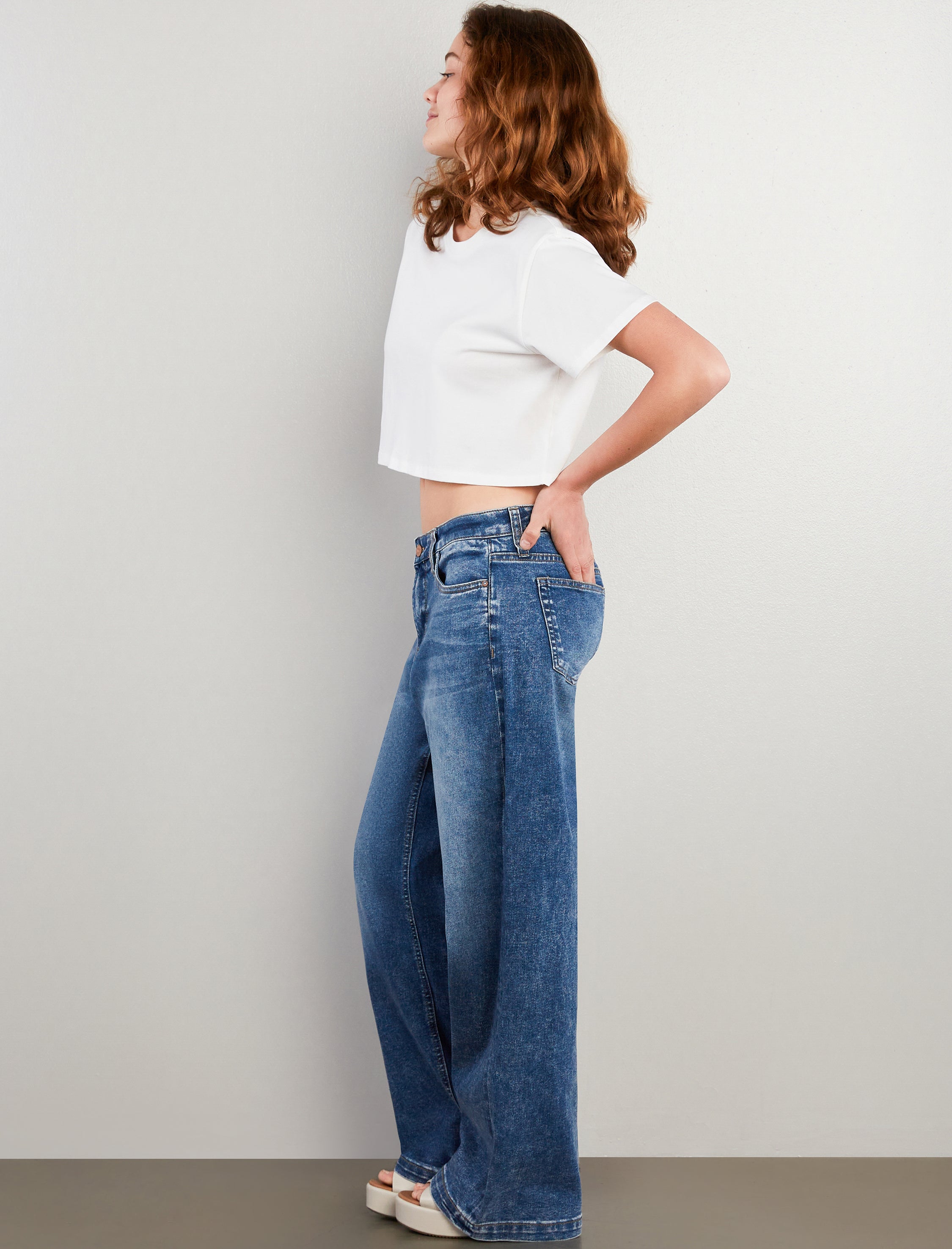 Clever Hi-Rise Straight Jeans