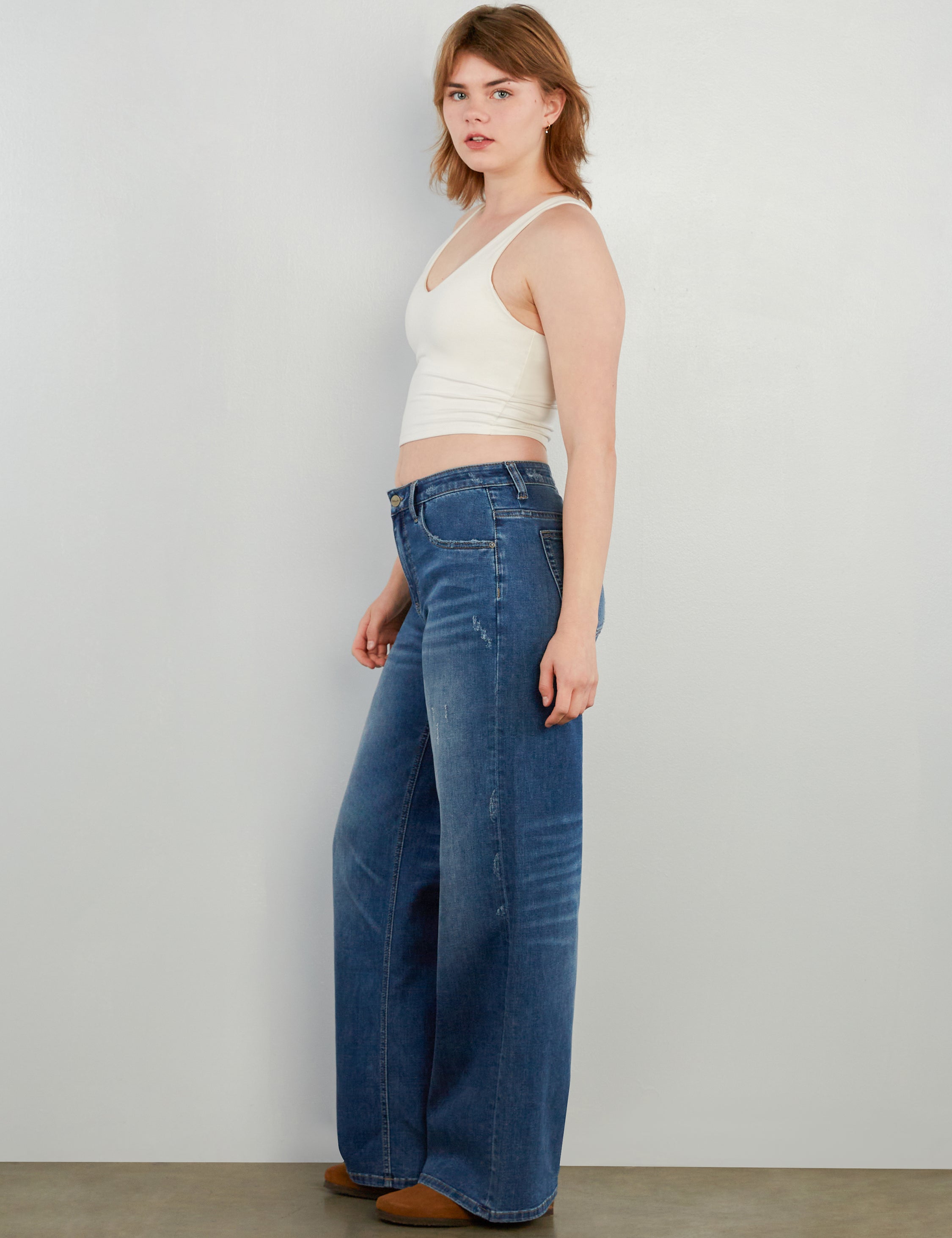 Vintage Wide Leg Jeans