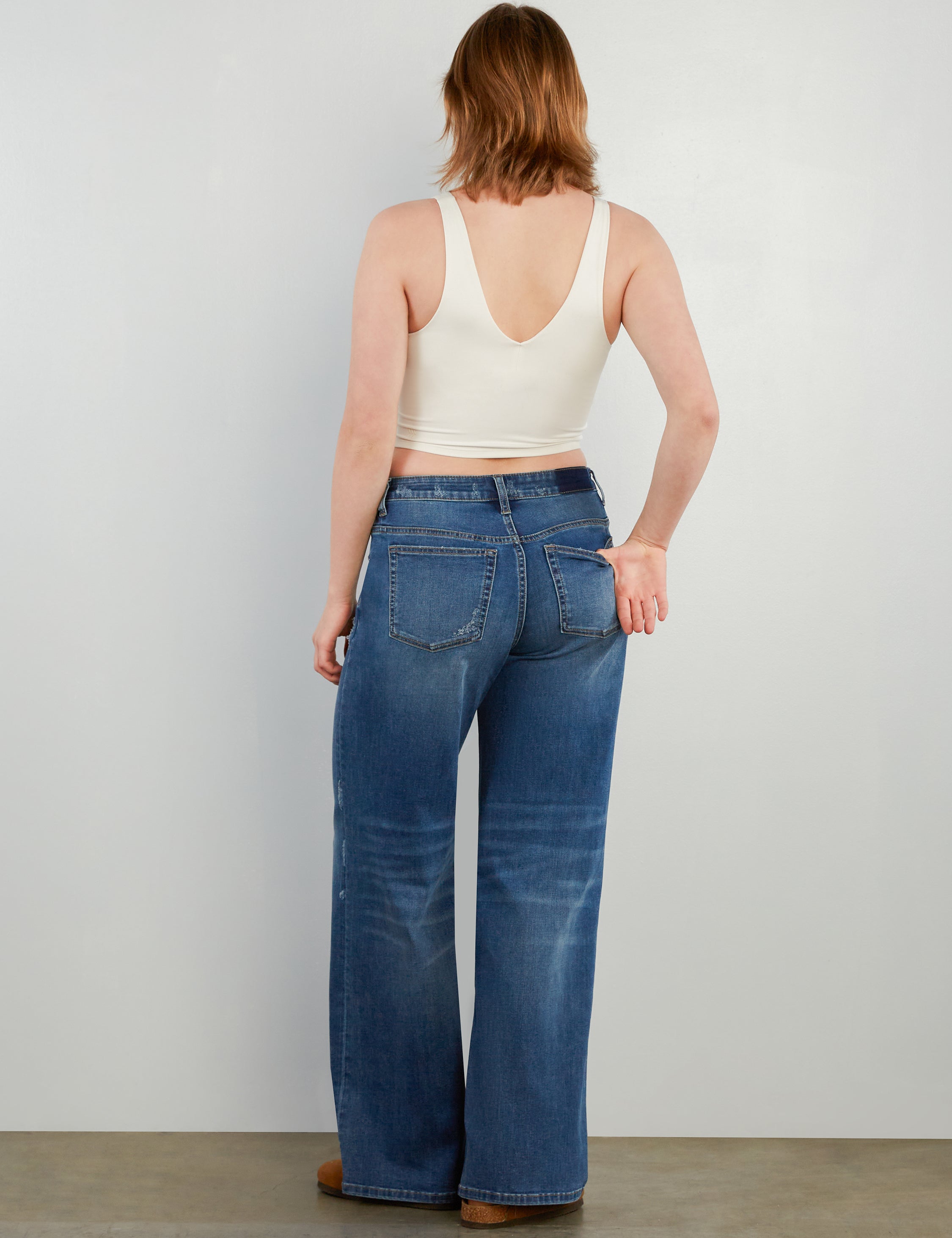 Vintage Wide Leg Jeans