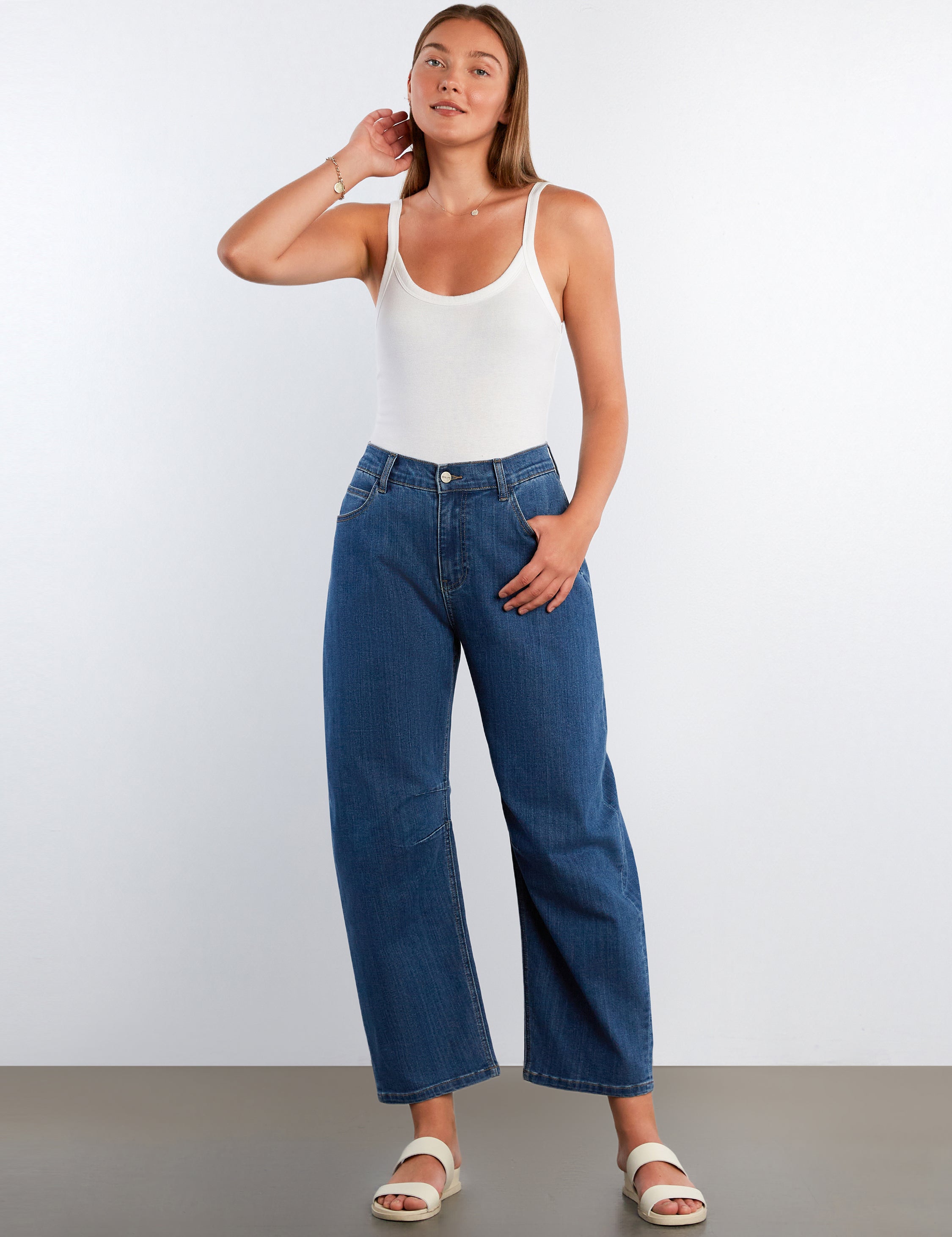 Valerie Straight Barrel Jeans