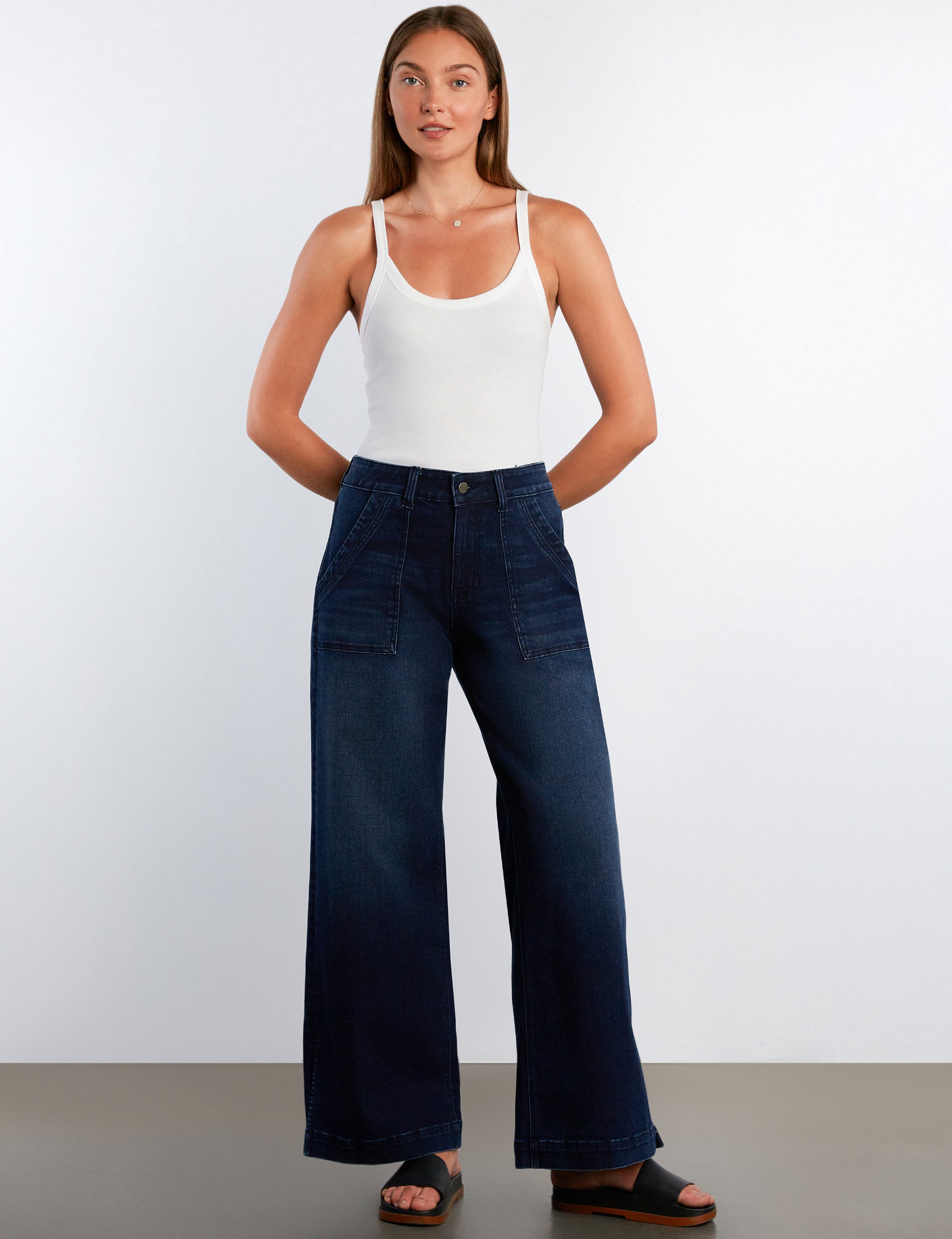 Women's Jackie High-rise Jeans - Hint of Blu