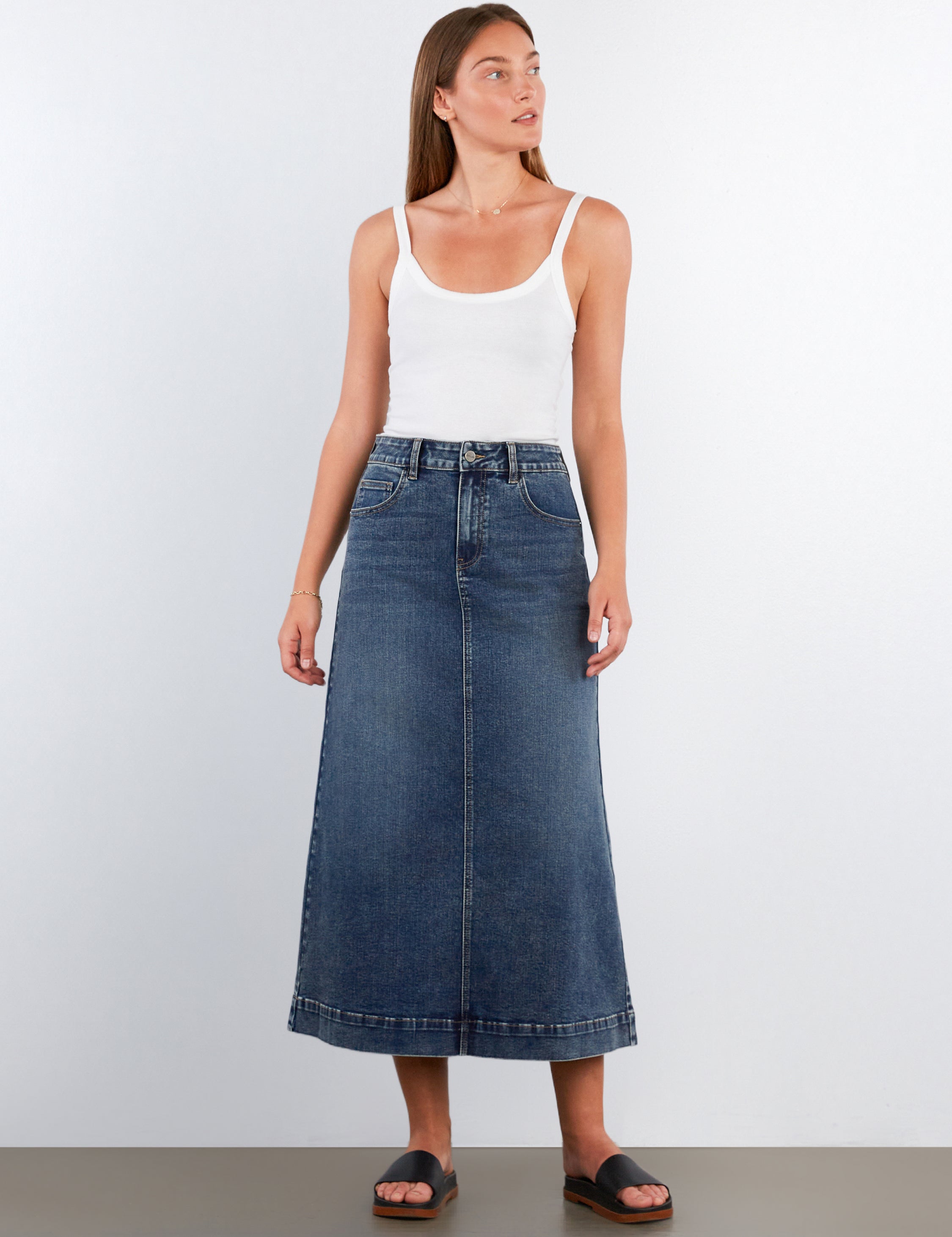 Upper Eastside Maxi Skirt