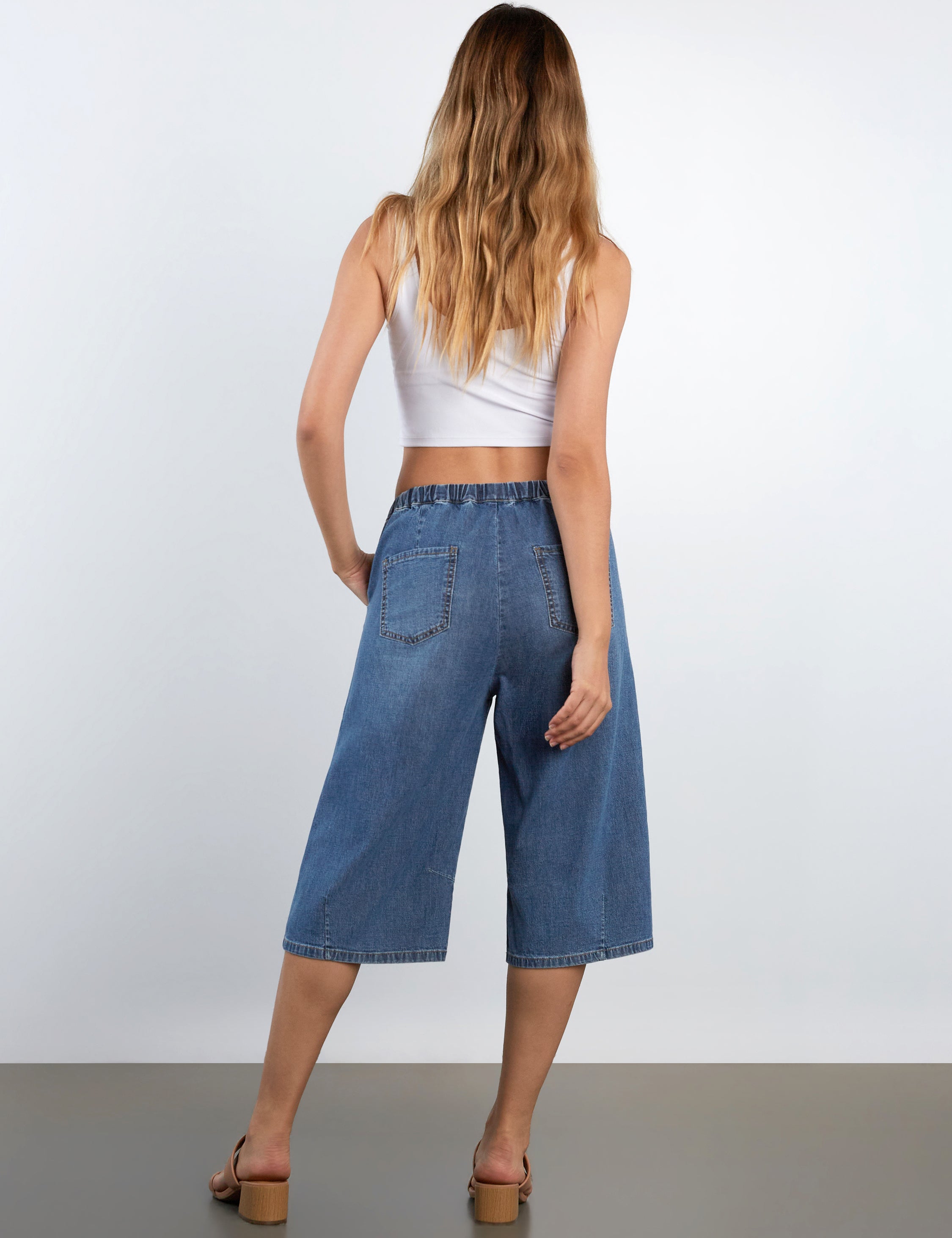 Relaxed Tie Jorts