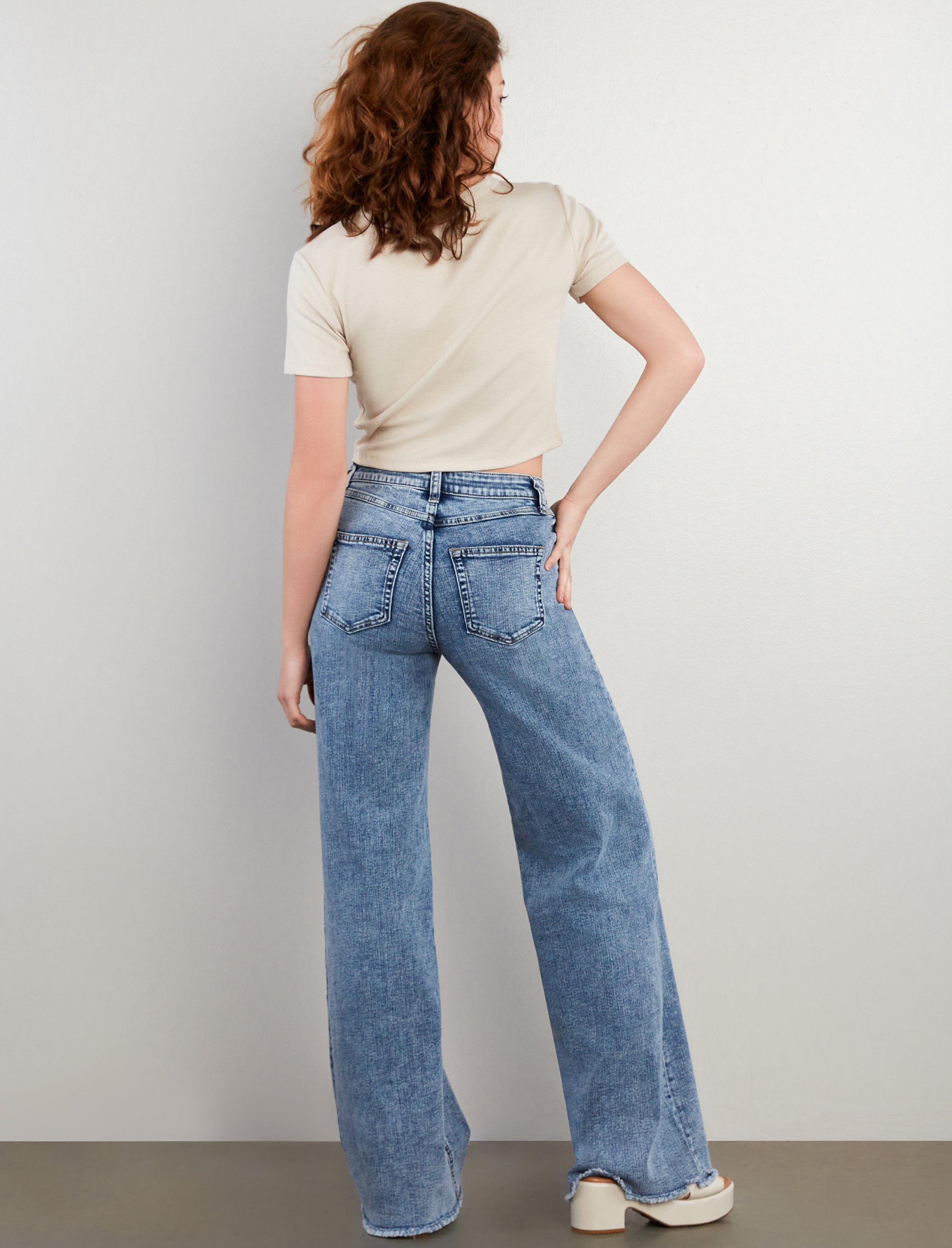 Happy Shag HR W-Leg Jean