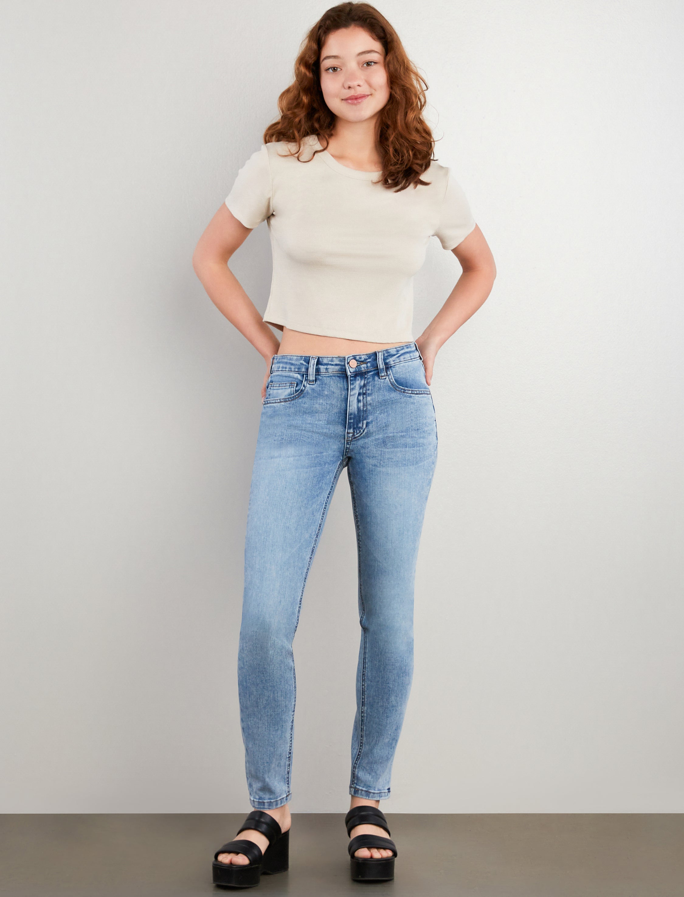 Women's Kind Skinny Jeans - Hint of Blu