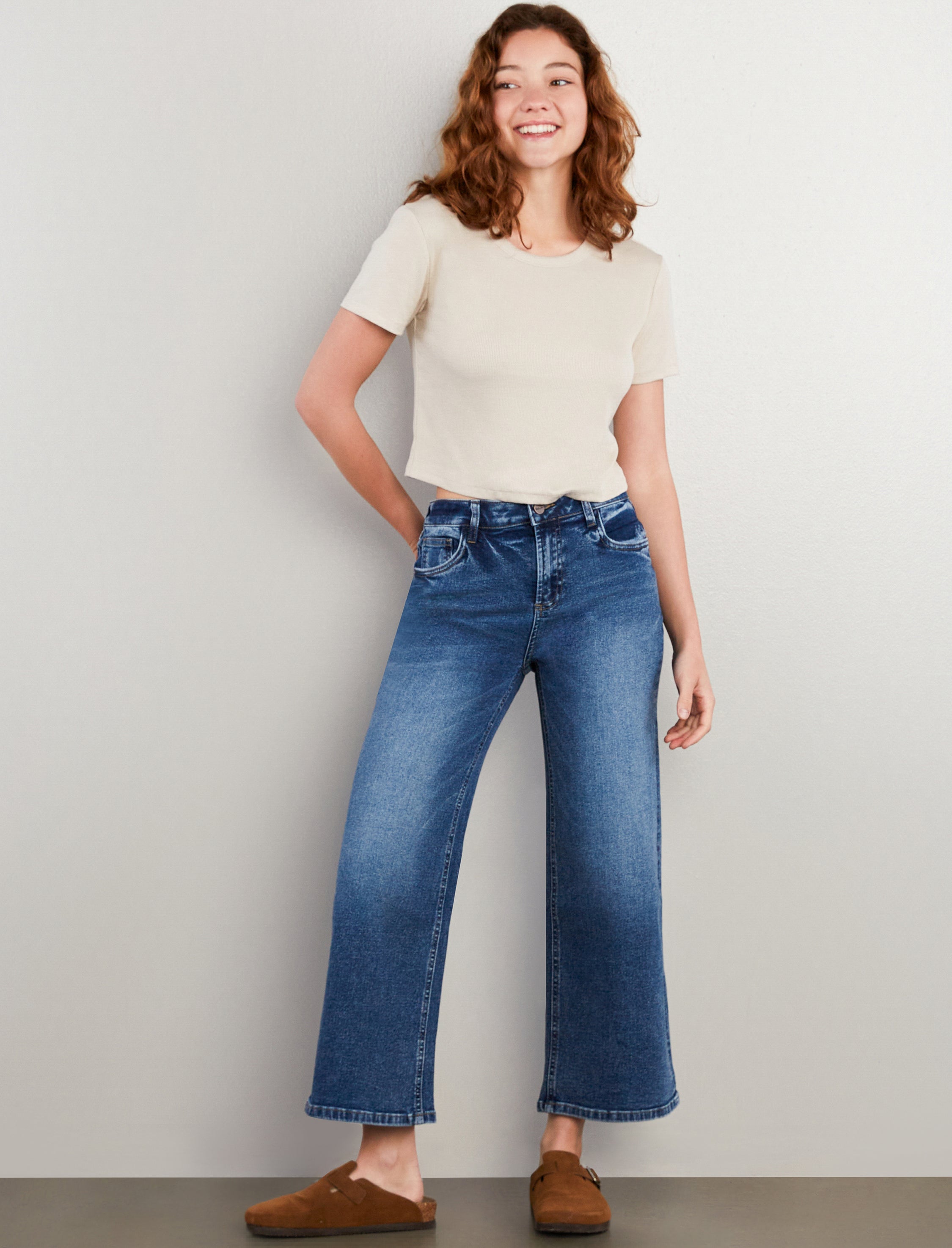 Merry Cropped HR Jeans