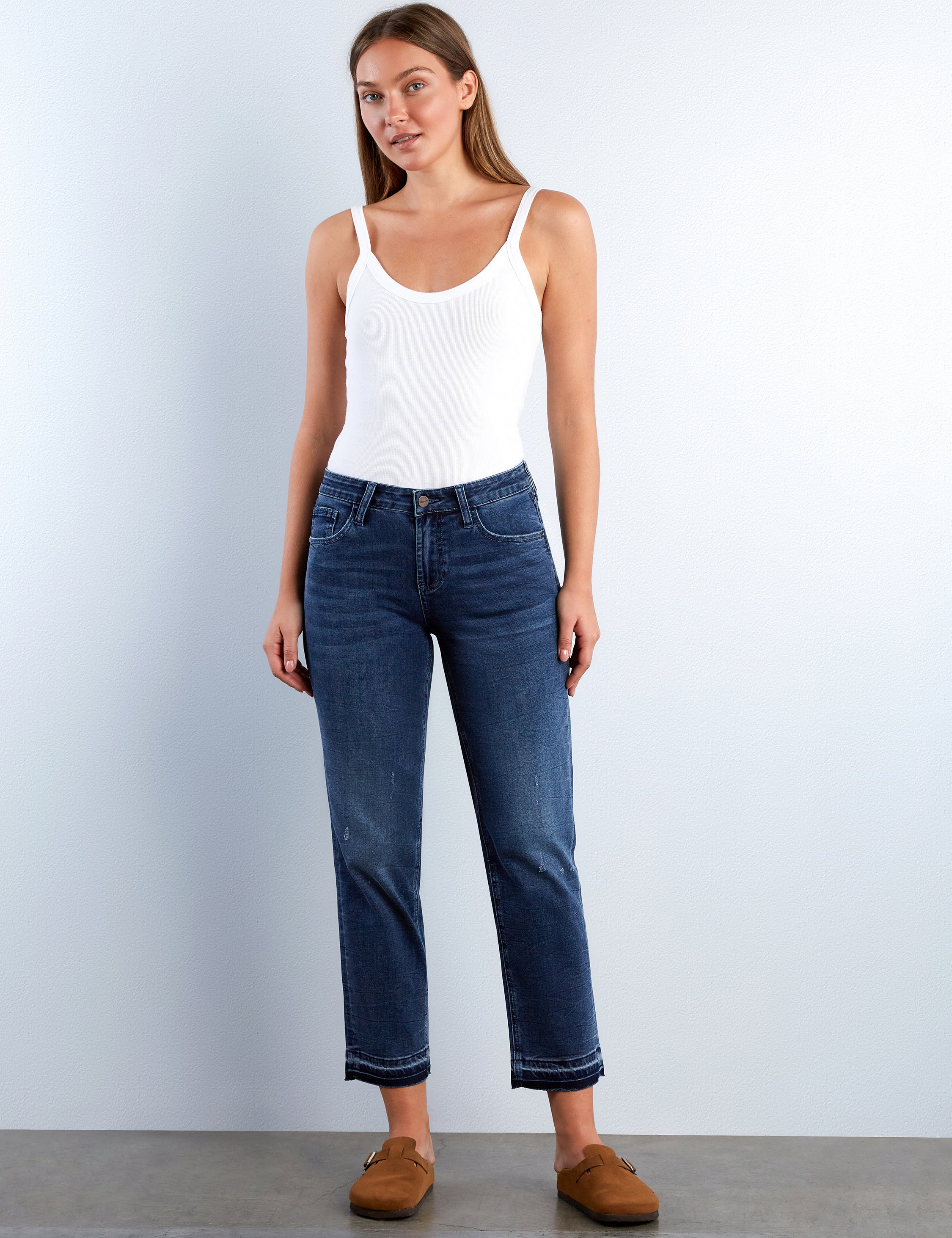 Ruby Relaxed Straight Jeans