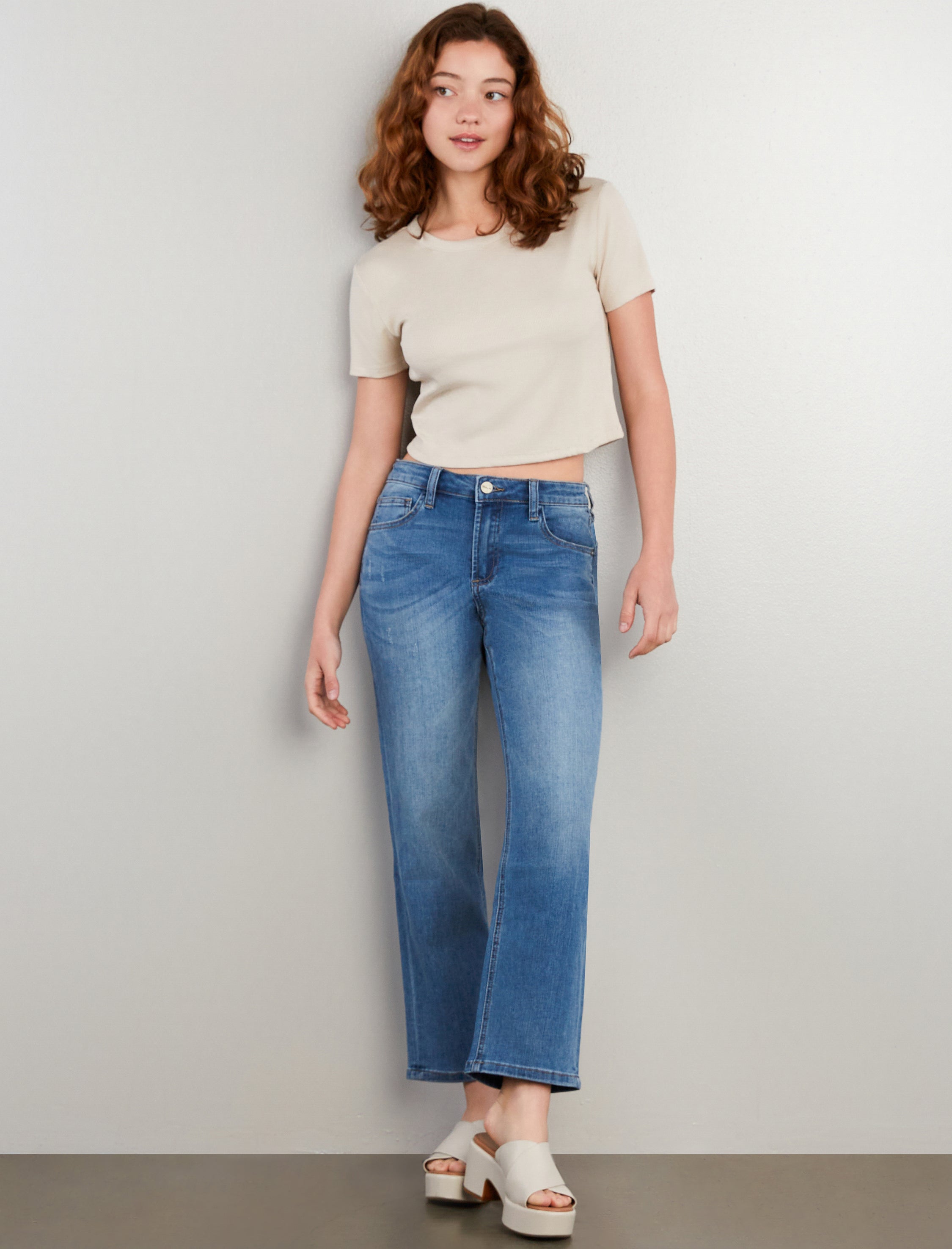 Ruby Relaxed Straight Jeans