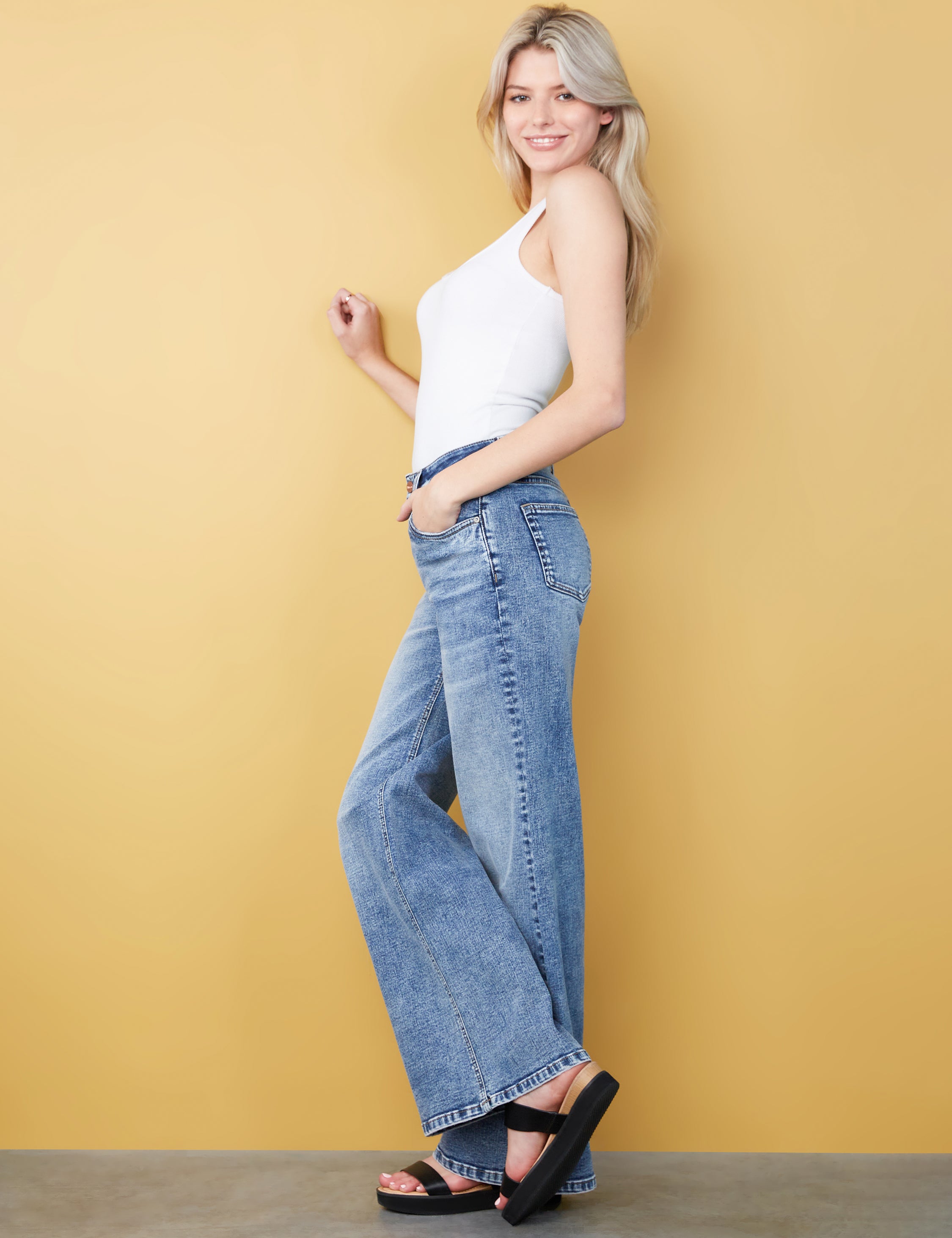 Wide Leg Jeans