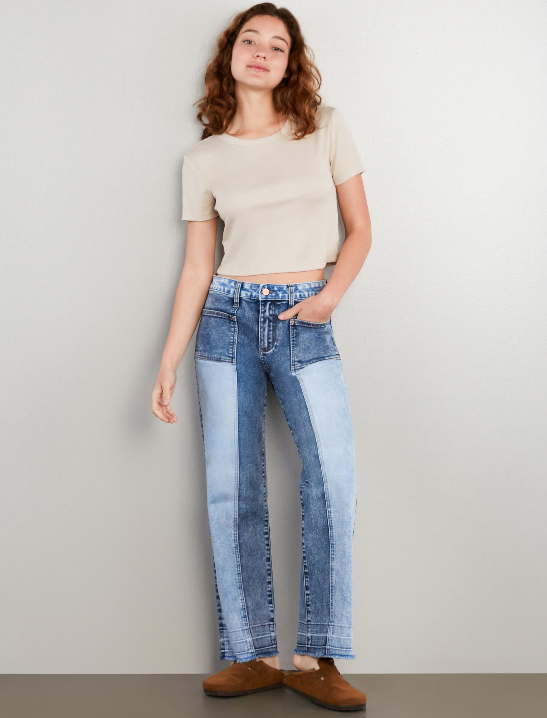 Pieced Released Straight