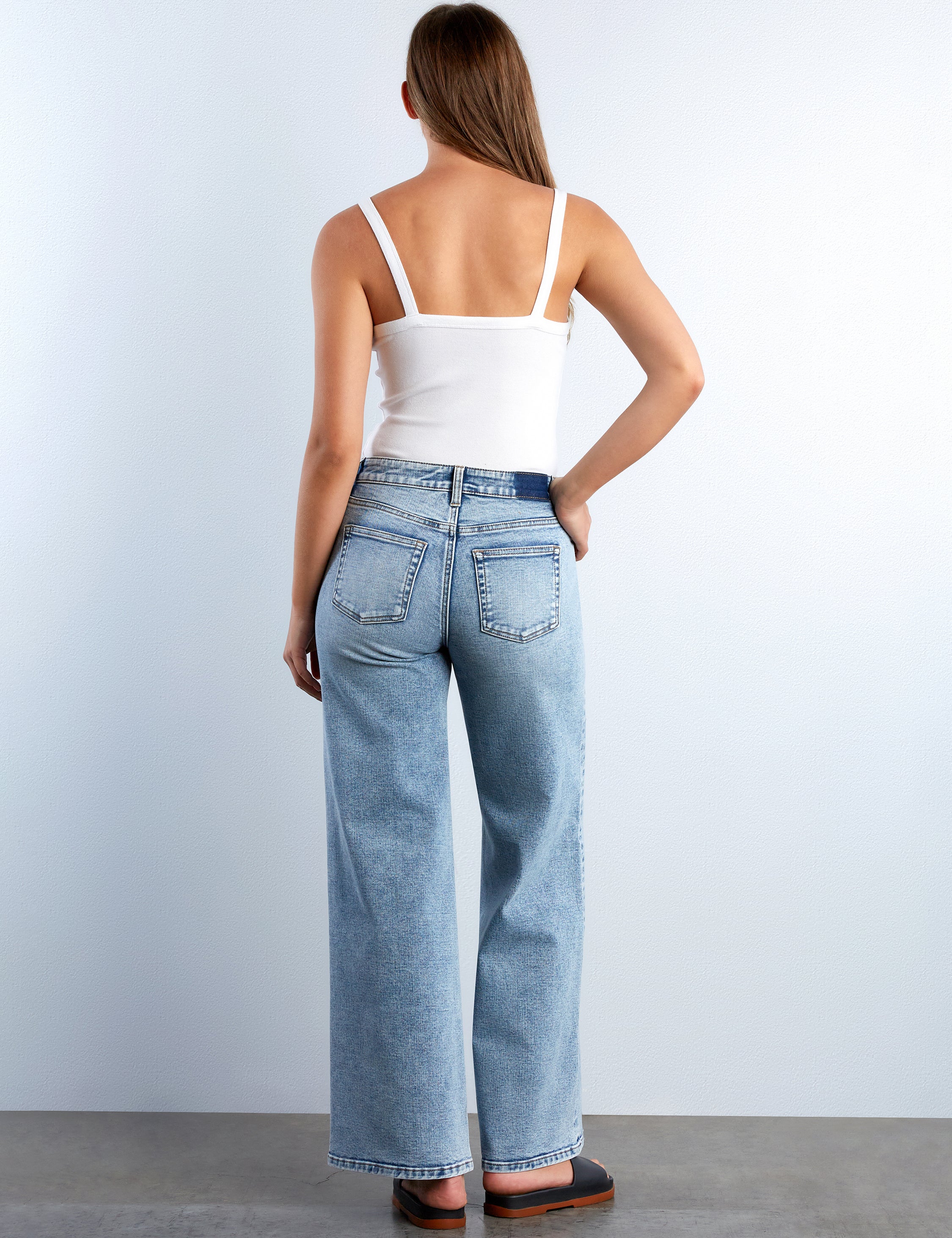 Torn Mighty Wide Leg