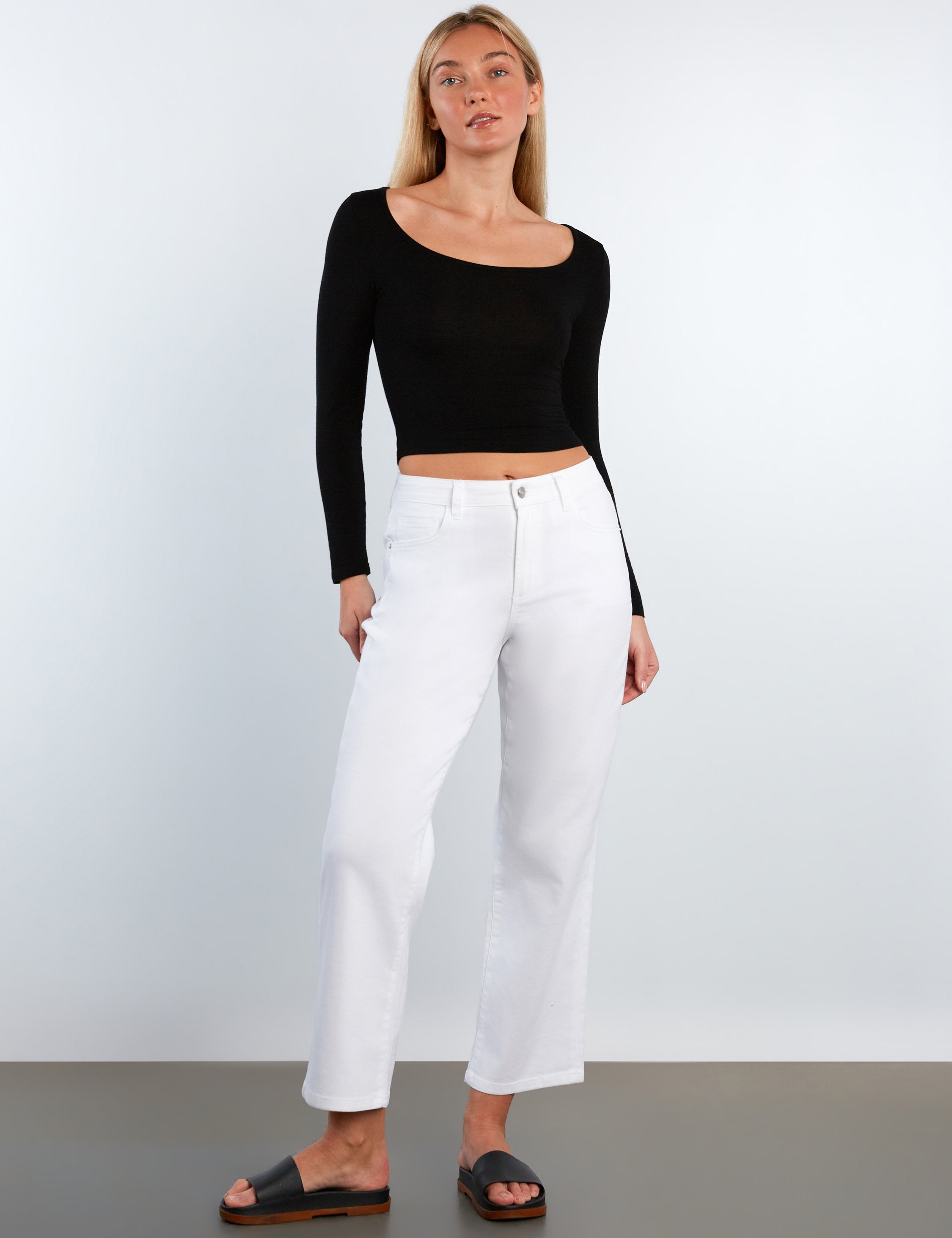 Straight Leg Jeans