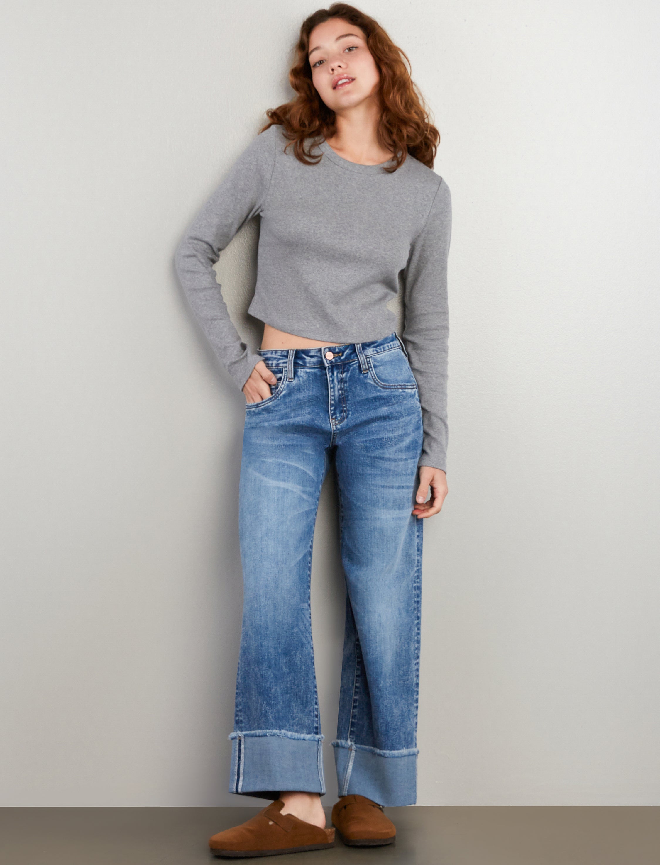 Relaxed Straight Jeans