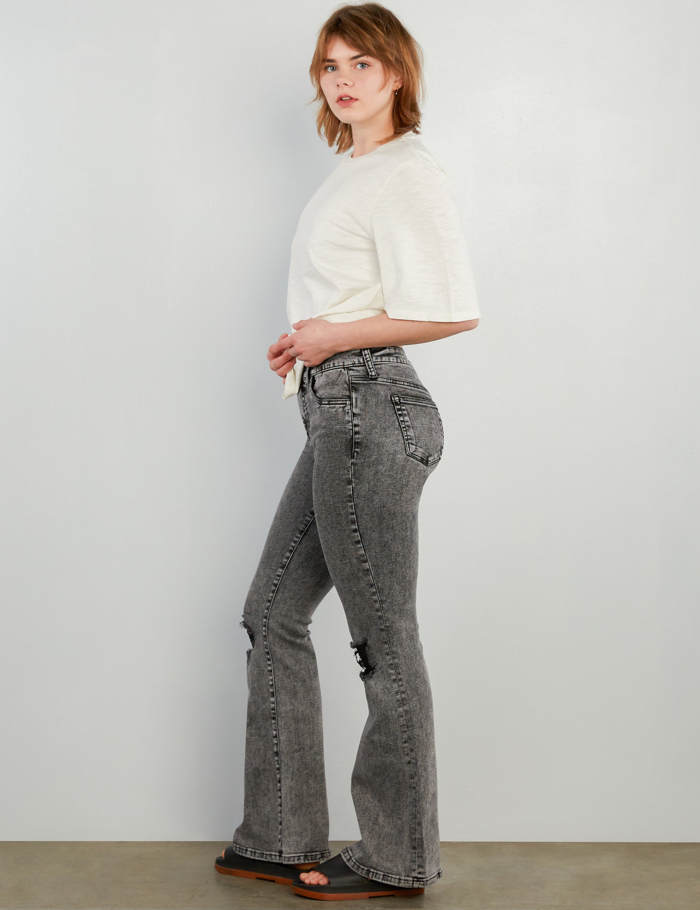 Chloe High Rise Flares
