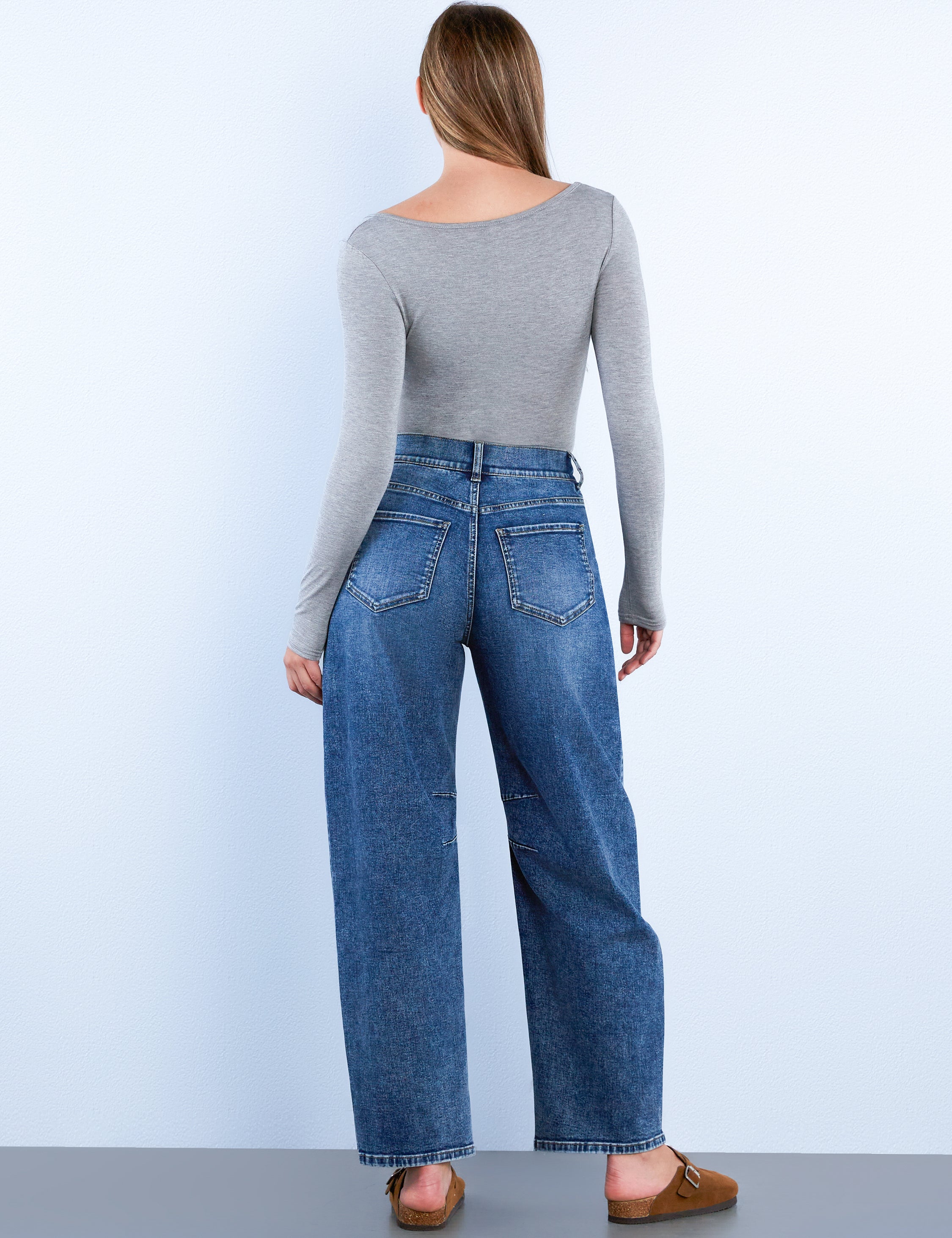 Utility Barrel Jeans