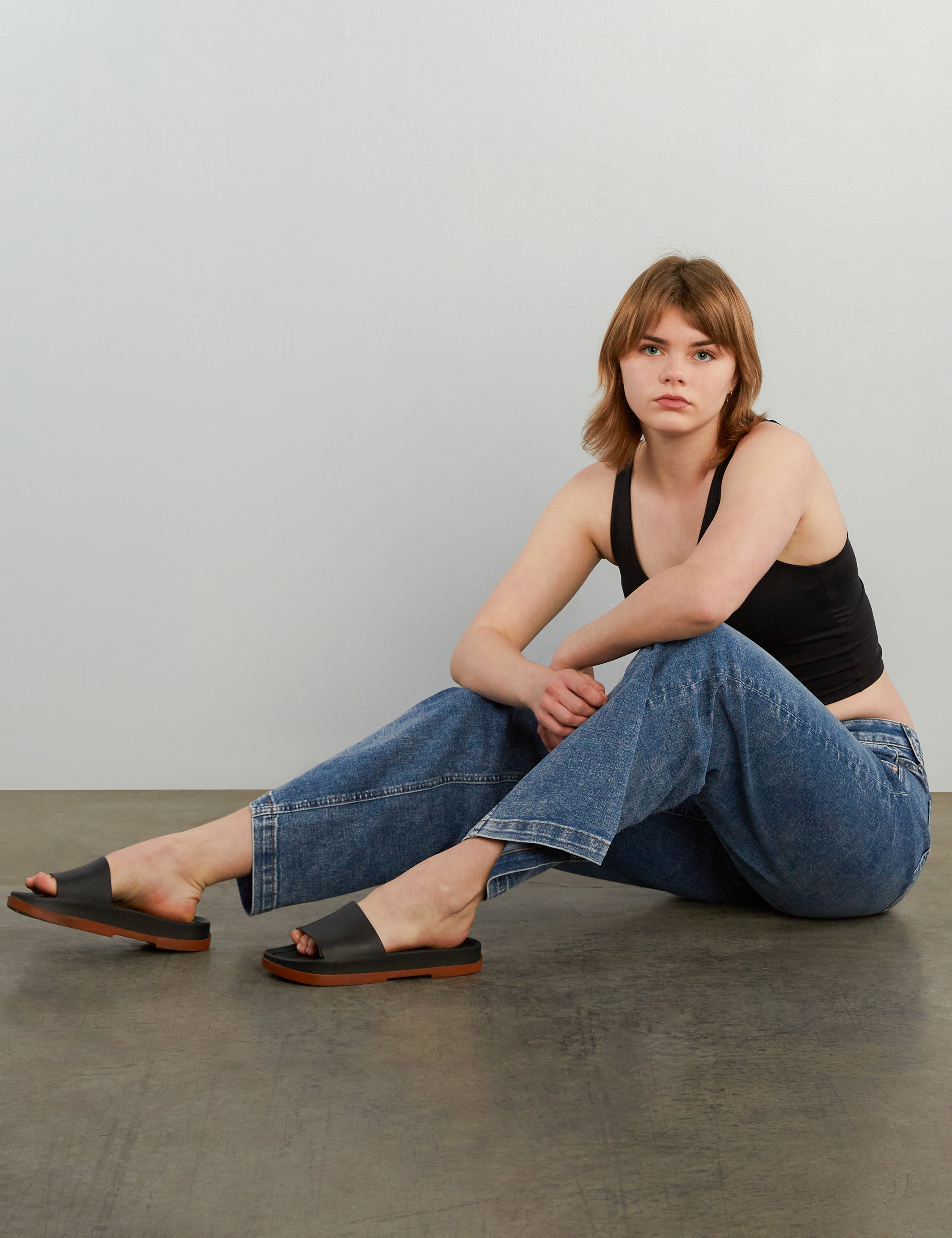 Clever Hi-Rise Straight Jeans