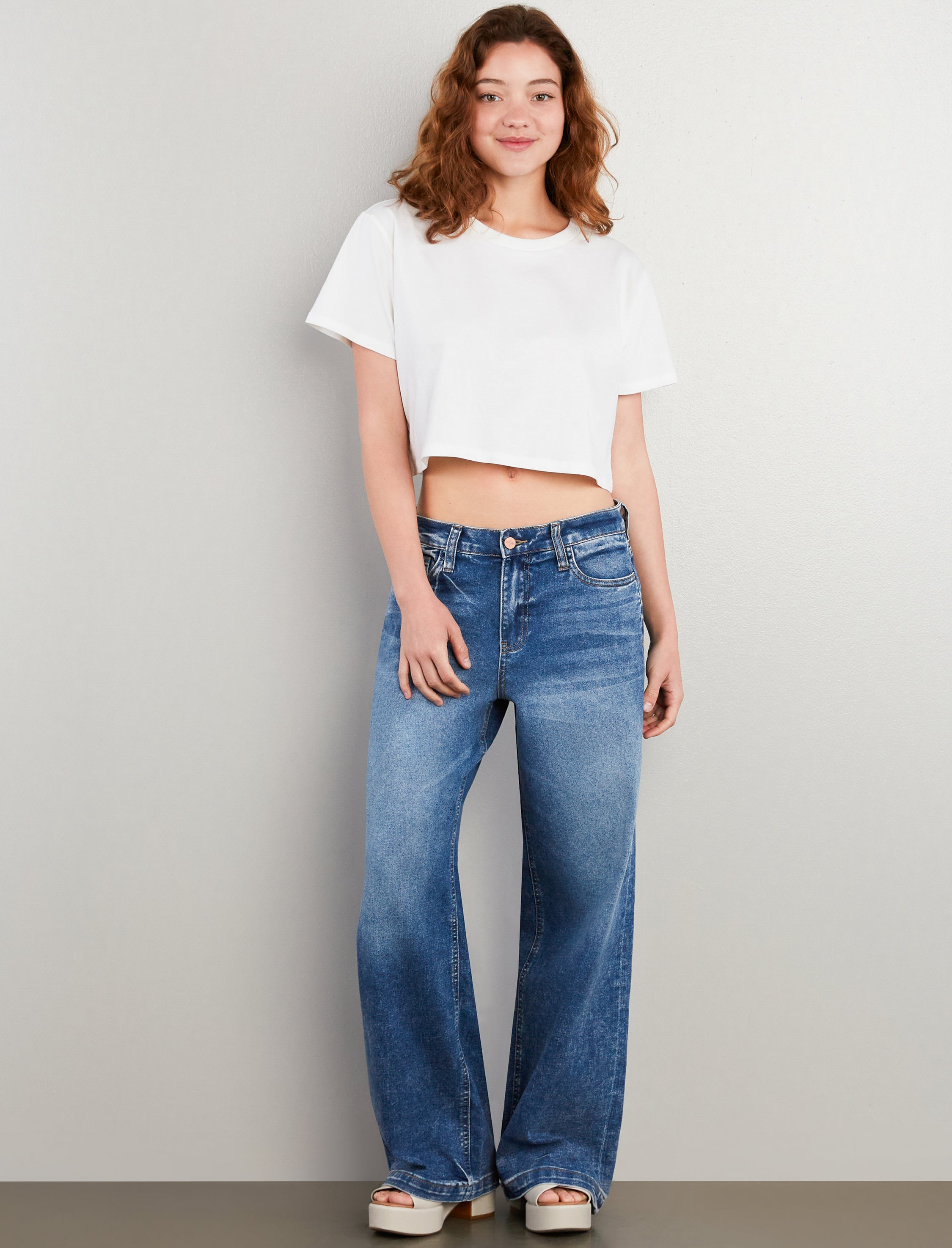 Clever Hi-Rise Straight Jeans