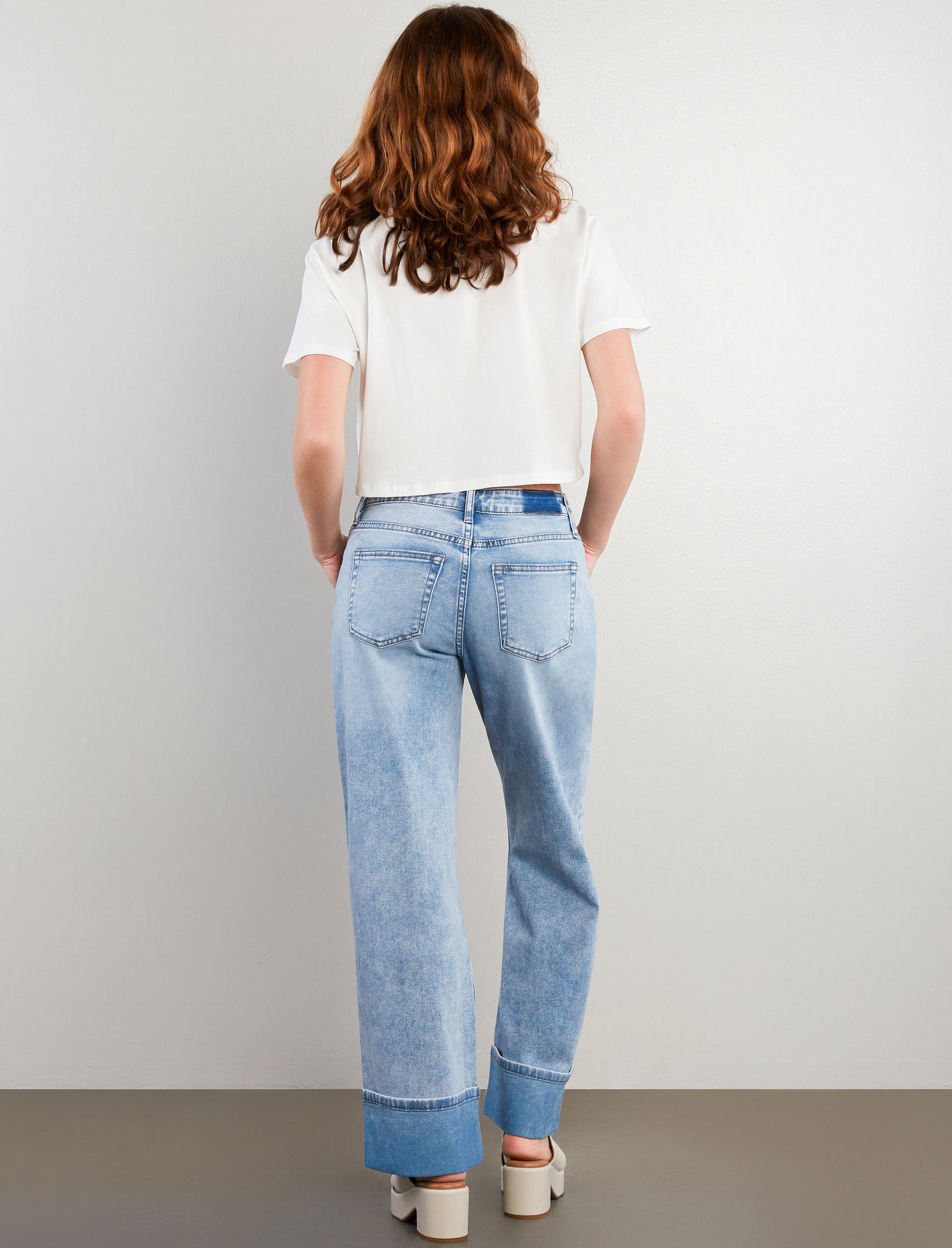 Clever Cued Hi-Rise Jeans
