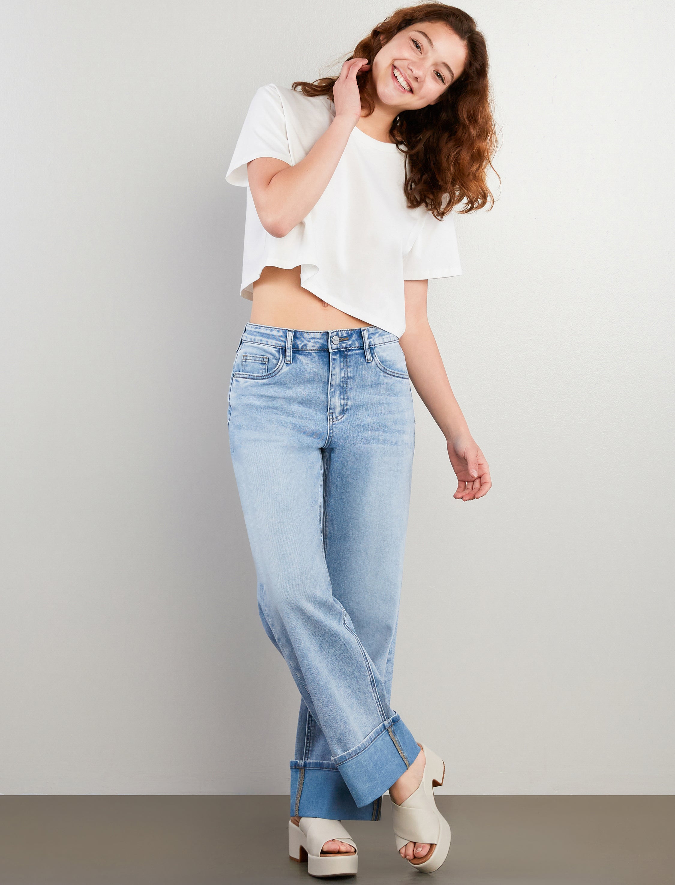 Clever Cued Hi-Rise Jeans