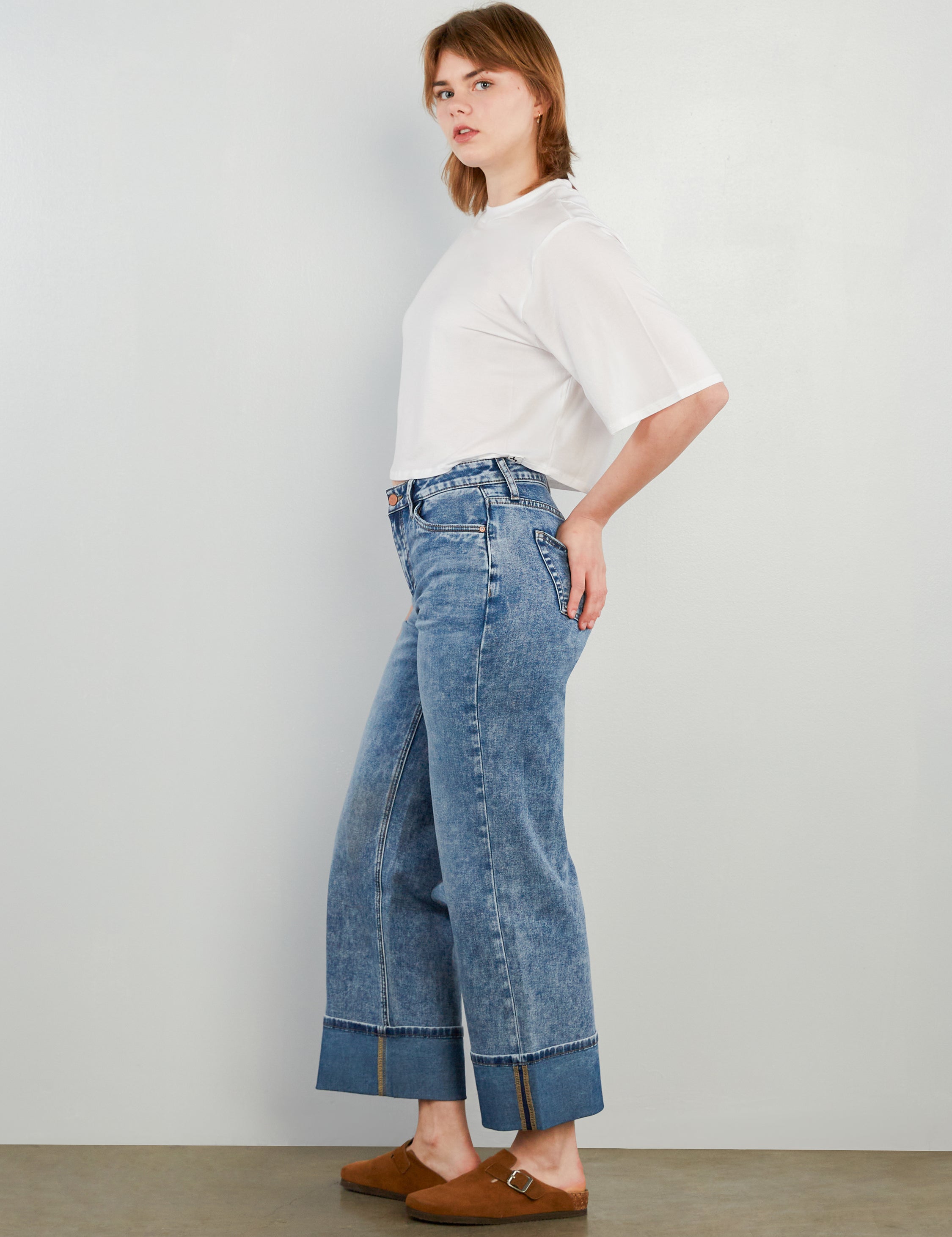 Clever Cued Hi-Rise Jeans