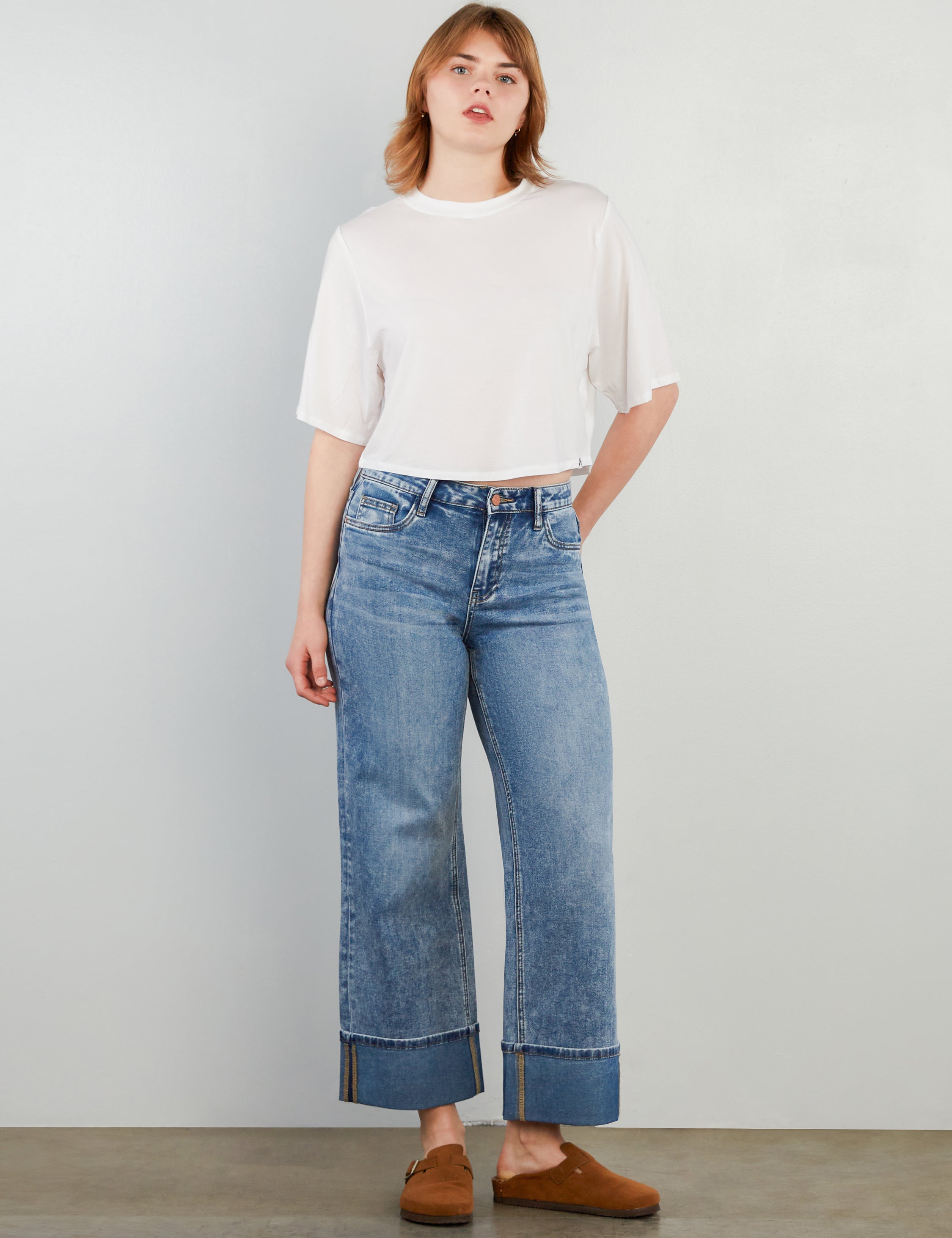 Clever Cued Hi-Rise Jeans