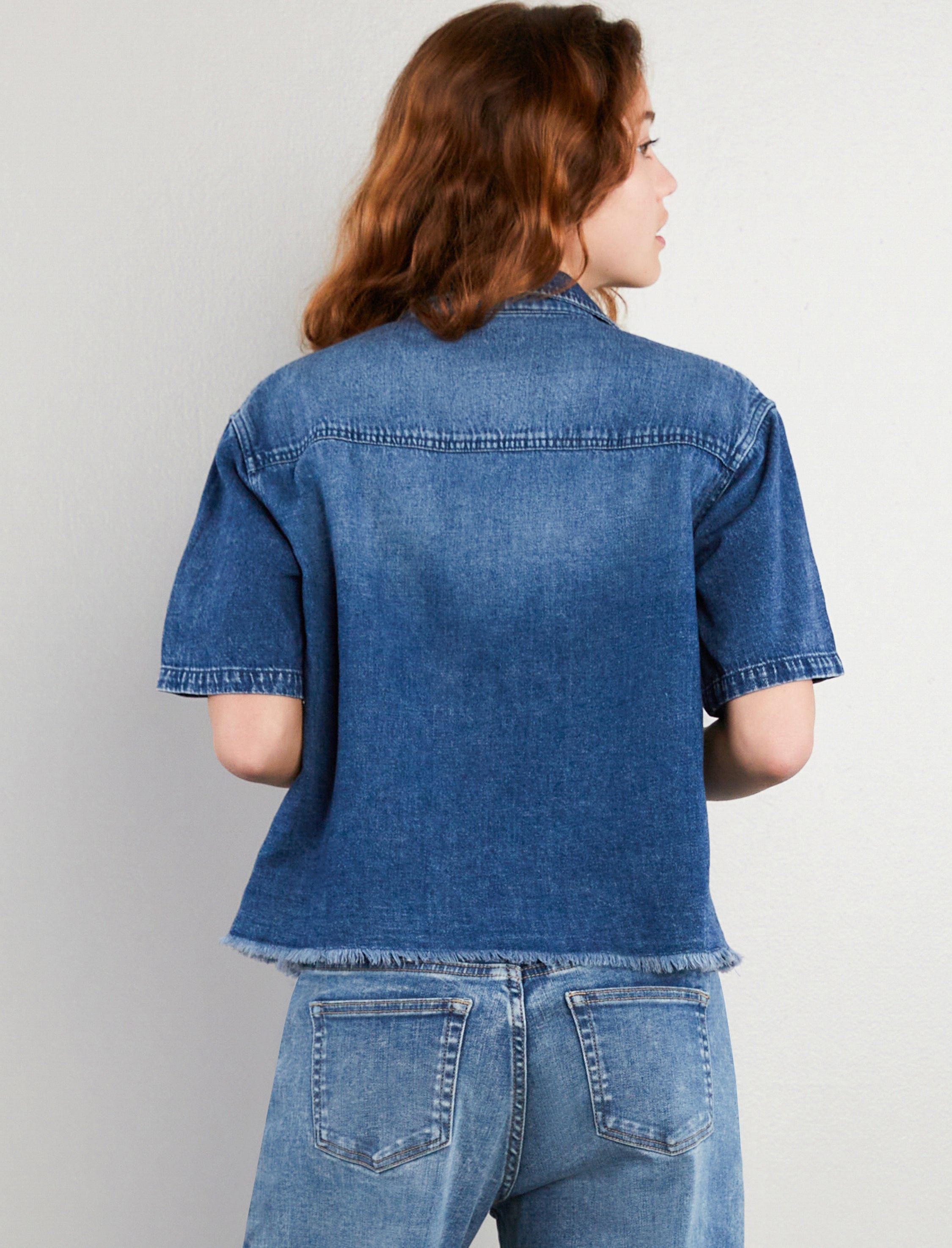 Emily Denim Top